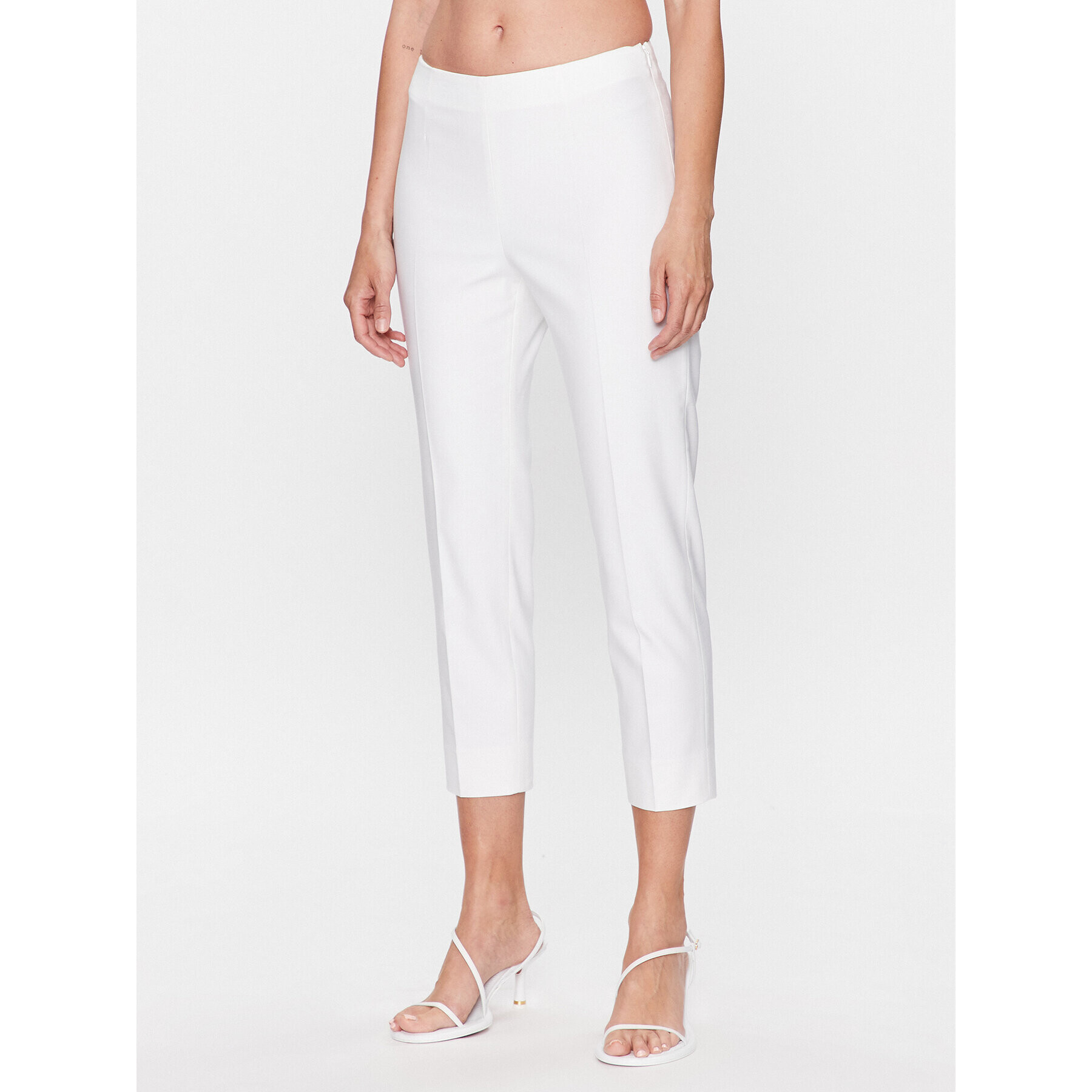 Peserico Текстилни панталони PH4863J0 Бял Regular Fit - Pepit.bg