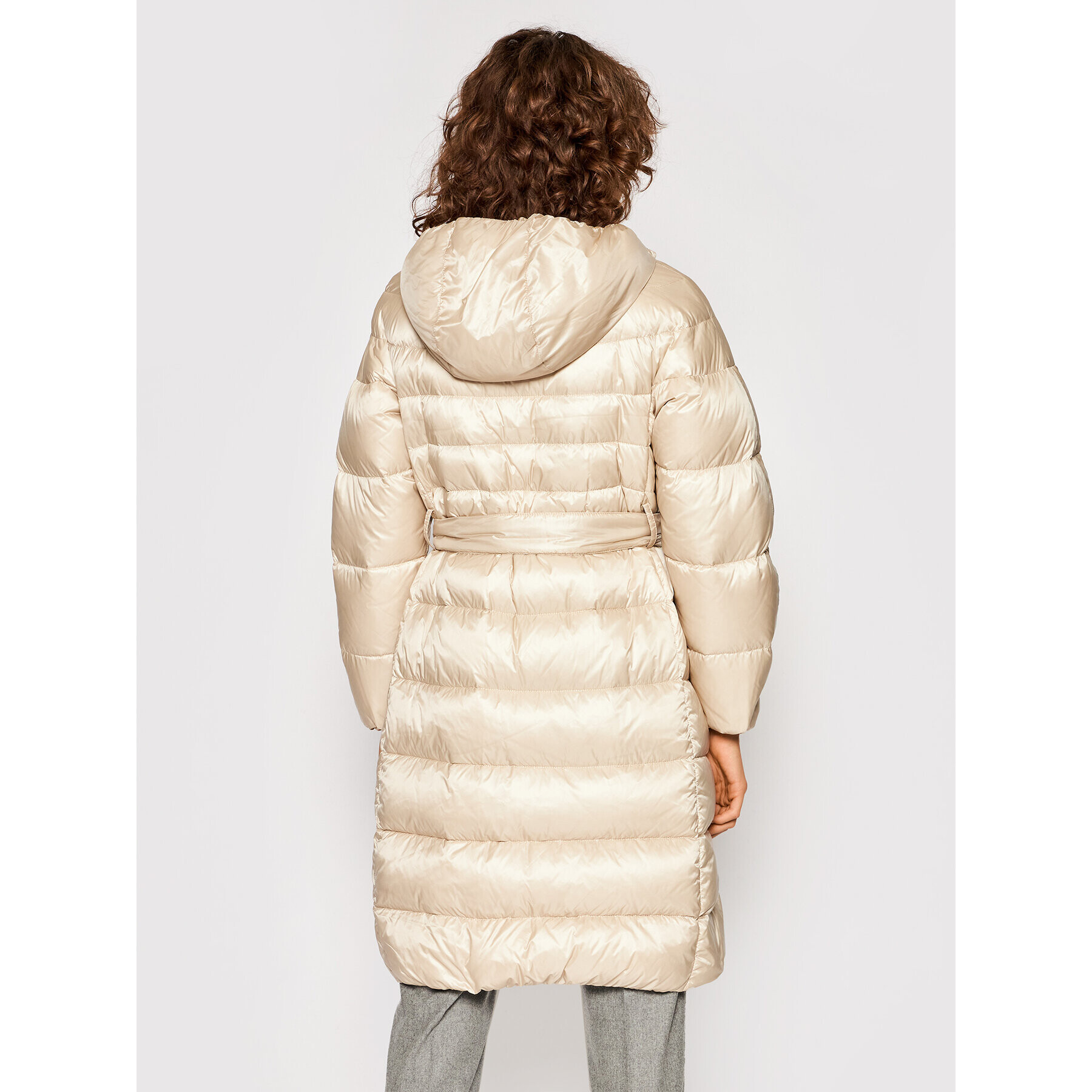 Peserico Зимно палто S24390A Бежов Regular Fit - Pepit.bg