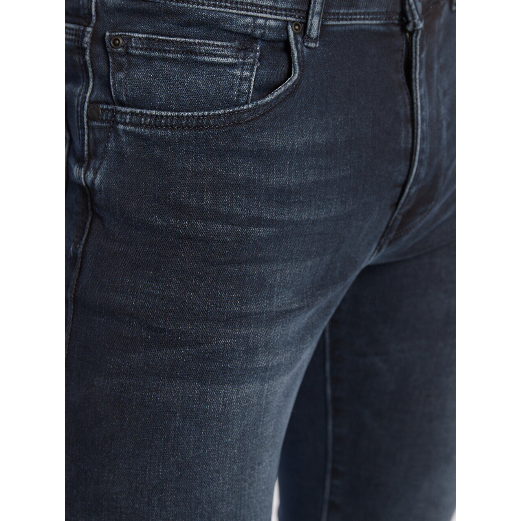 Petrol Industries Дънки Jackson 0016 Тъмносин Slim Fit - Pepit.bg
