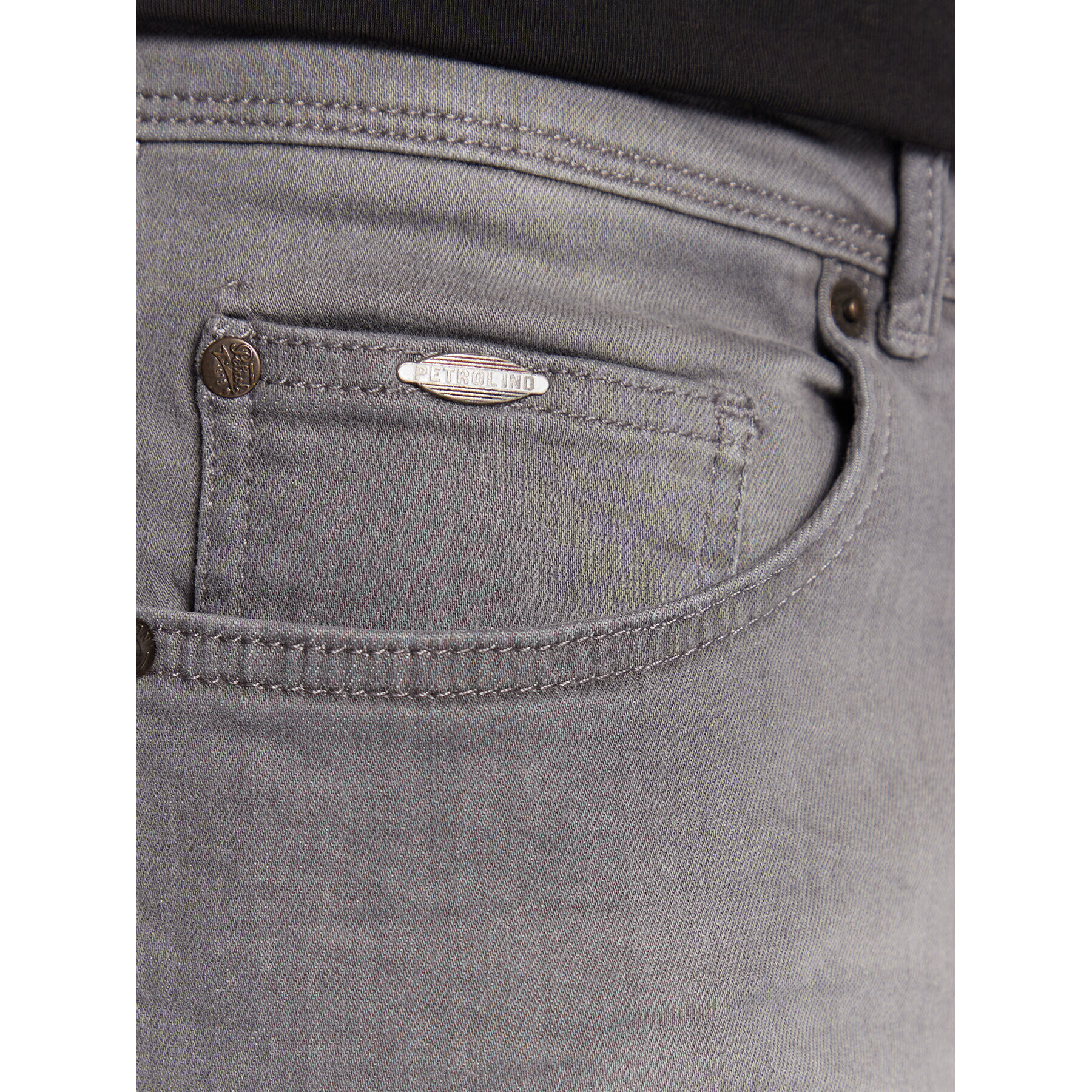 Petrol Industries Дънки Seaham Classic 0014 Сив Slim Fit - Pepit.bg