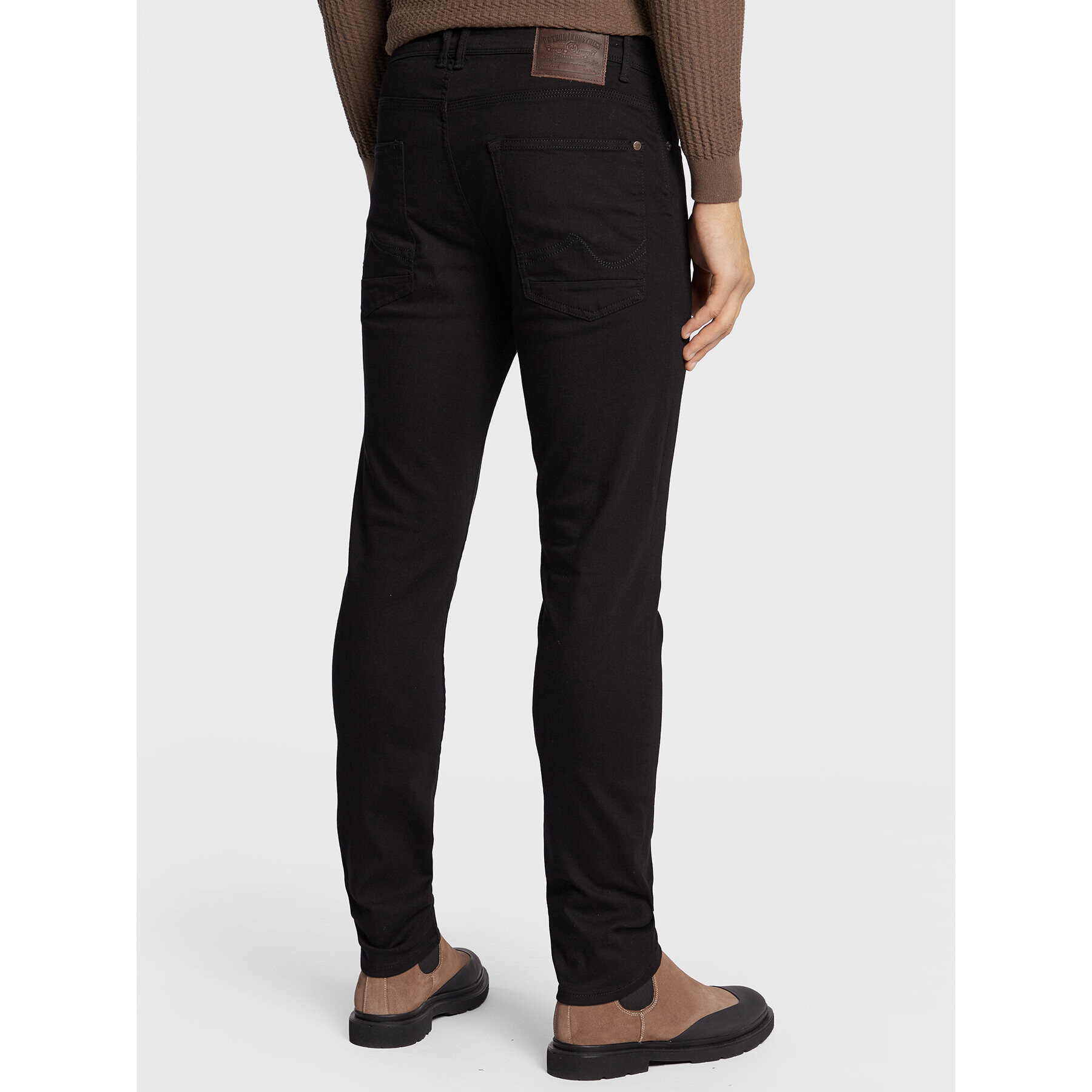 Petrol Industries Дънки Seaham Classic 0021 Черен Slim Fit - Pepit.bg