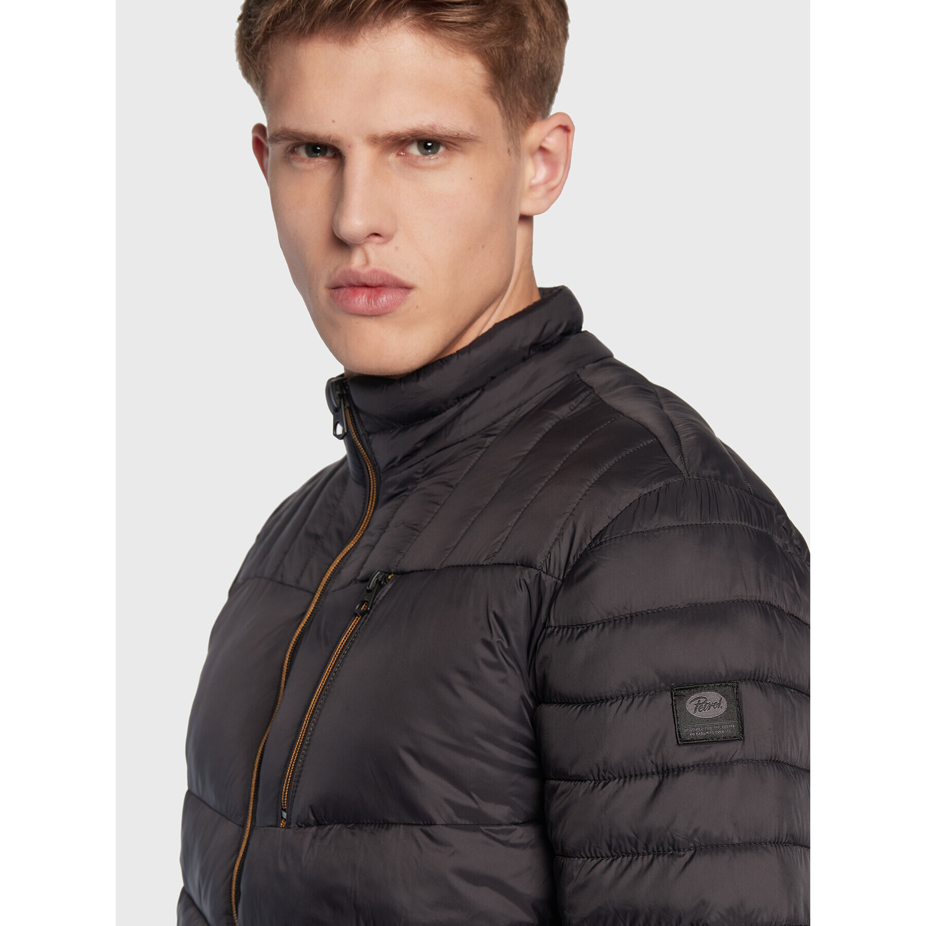 Petrol Industries Пухено яке M-3020-JAC101 Черен Regular Fit - Pepit.bg