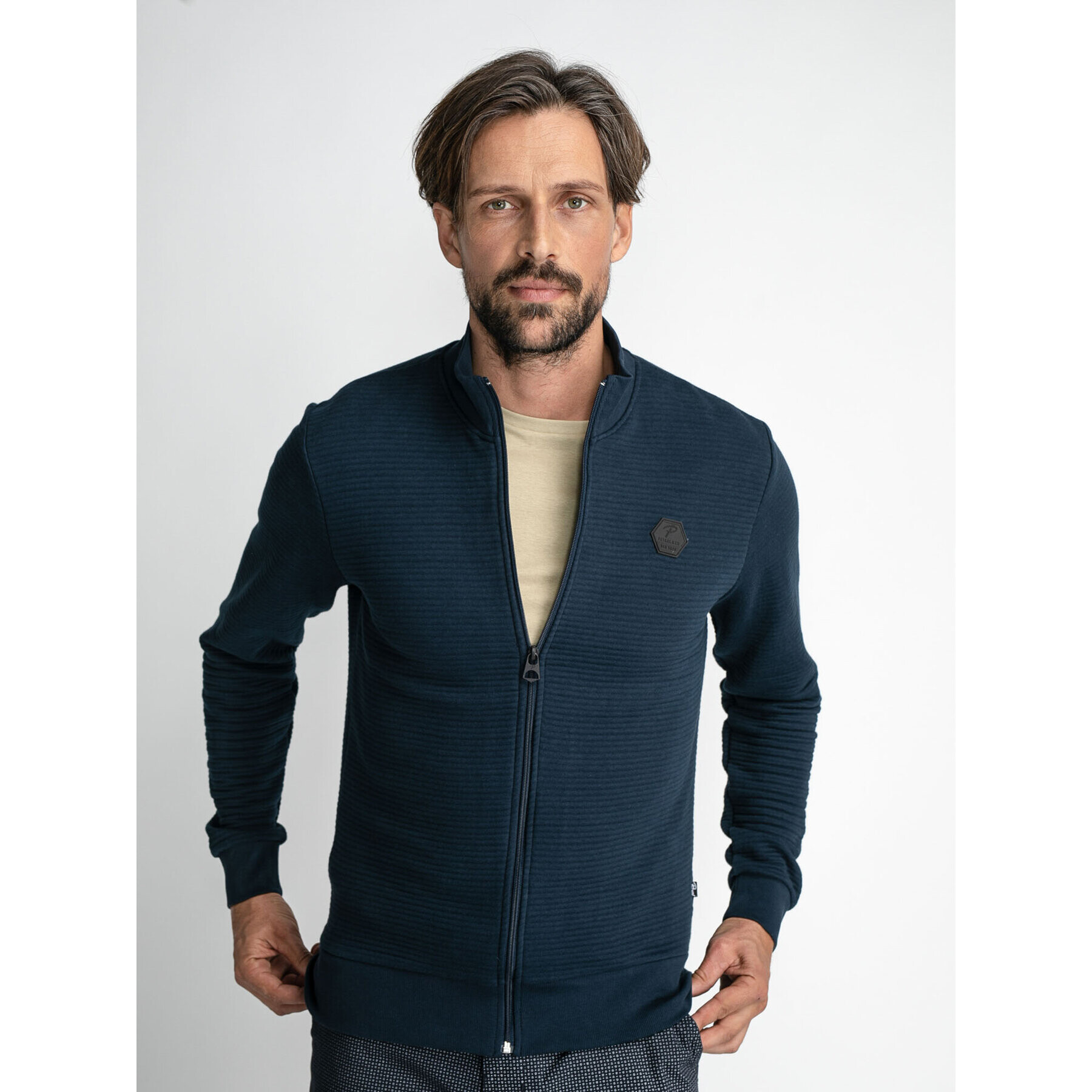 Petrol Industries Суитшърт M-1030-SWC333 Син Regular Fit - Pepit.bg