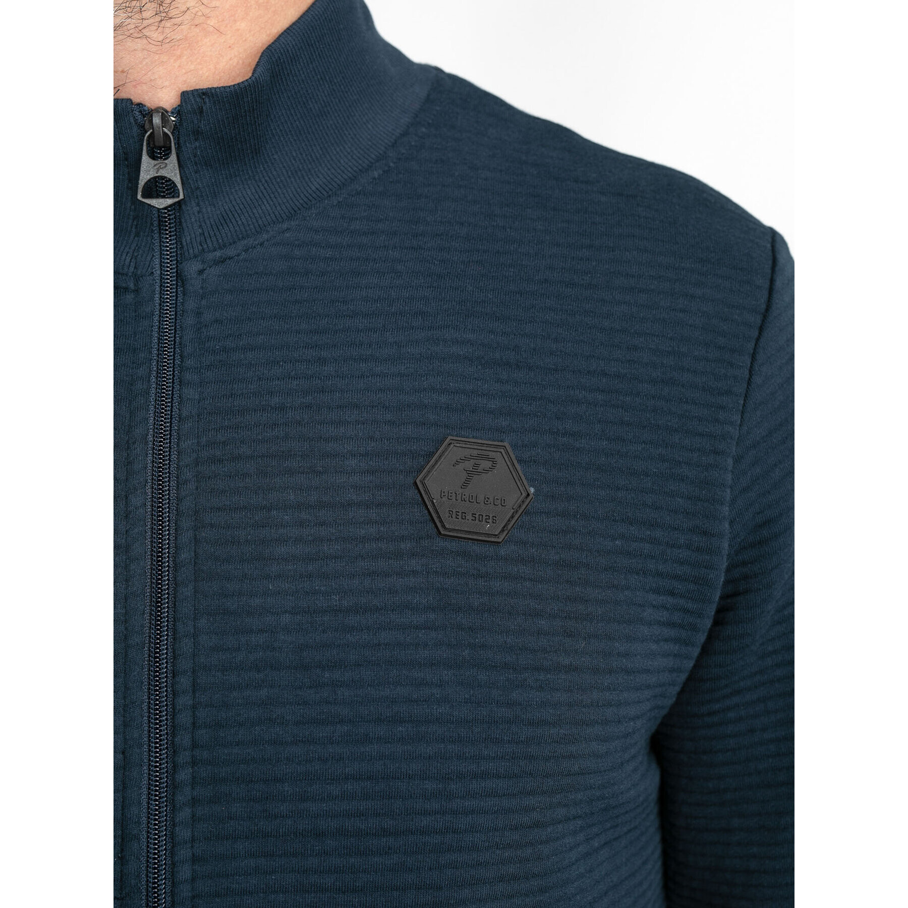 Petrol Industries Суитшърт M-1030-SWC333 Син Regular Fit - Pepit.bg