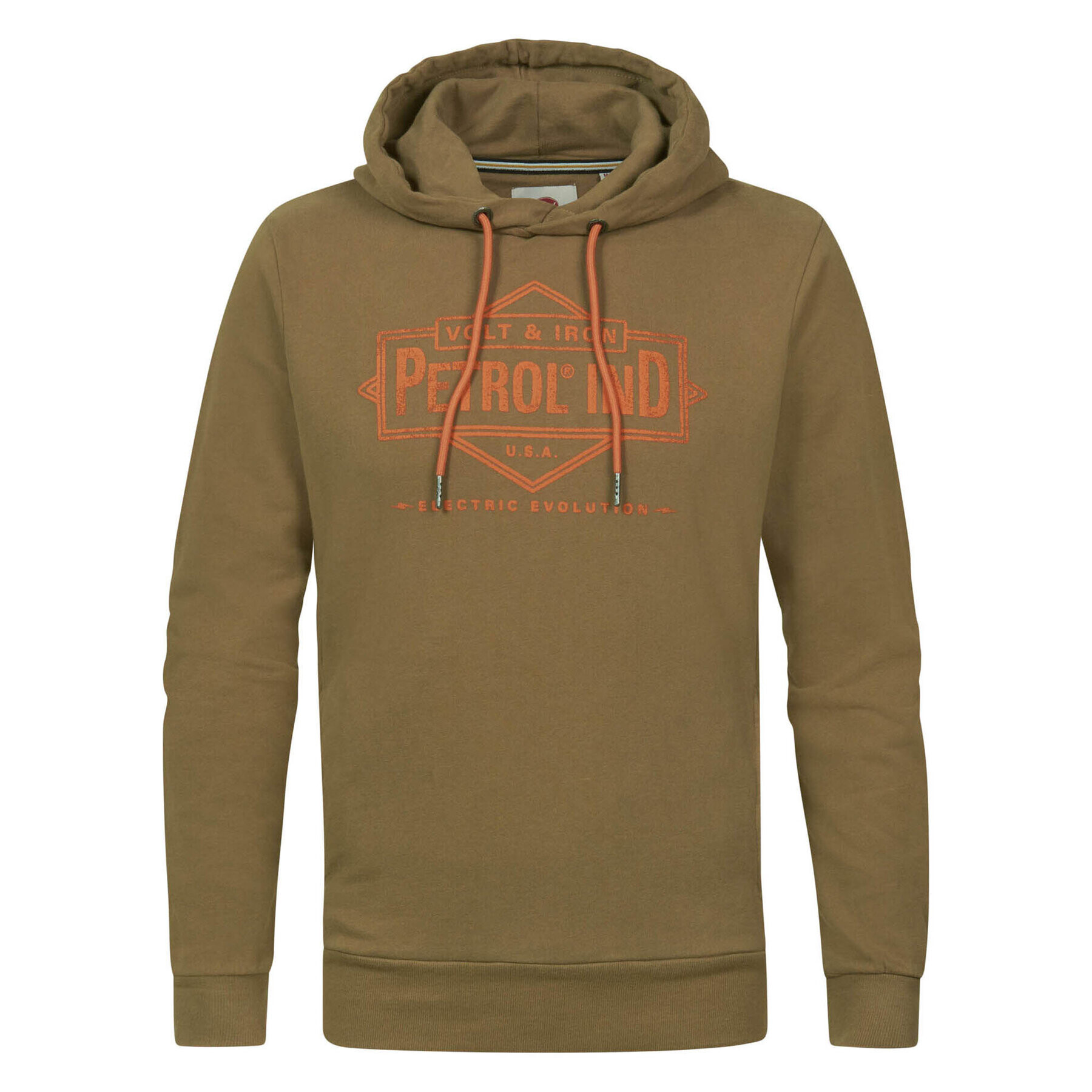 Petrol Industries Суитшърт M-1030-SWH302 Каки Regular Fit - Pepit.bg