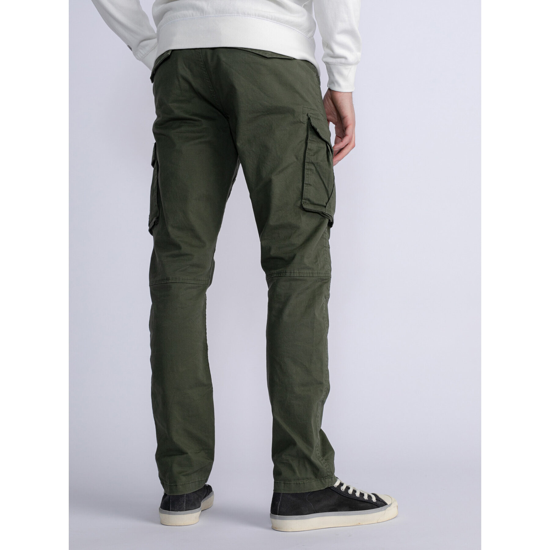 Petrol Industries Текстилни панталони M-3030-TRO581 Зелен Slim Fit - Pepit.bg