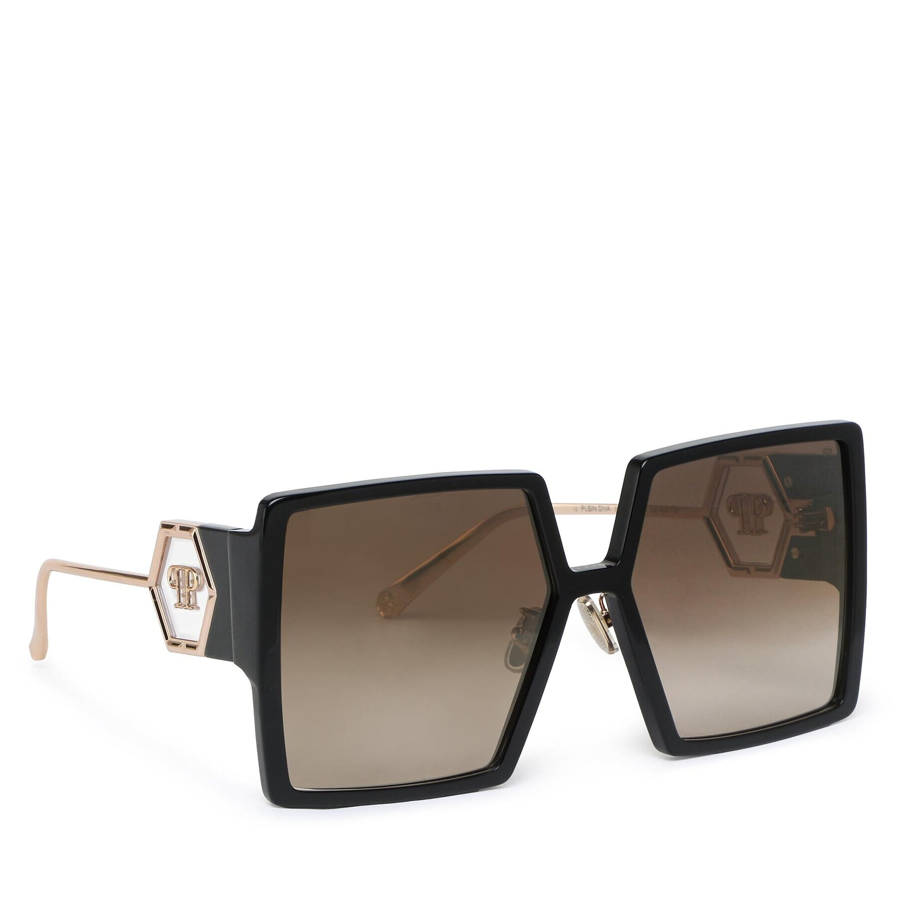 PHILIPP PLEIN Слънчеви очила SPP028M_61700X Черен - Pepit.bg