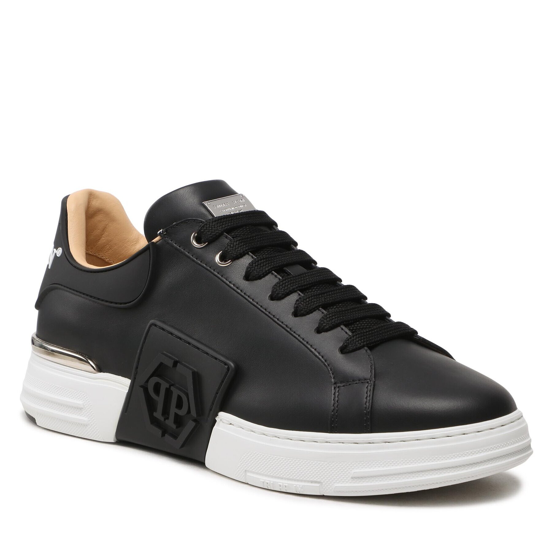 PHILIPP PLEIN Сникърси Hexagon AABS USC0263 PLE010N Черен - Pepit.bg