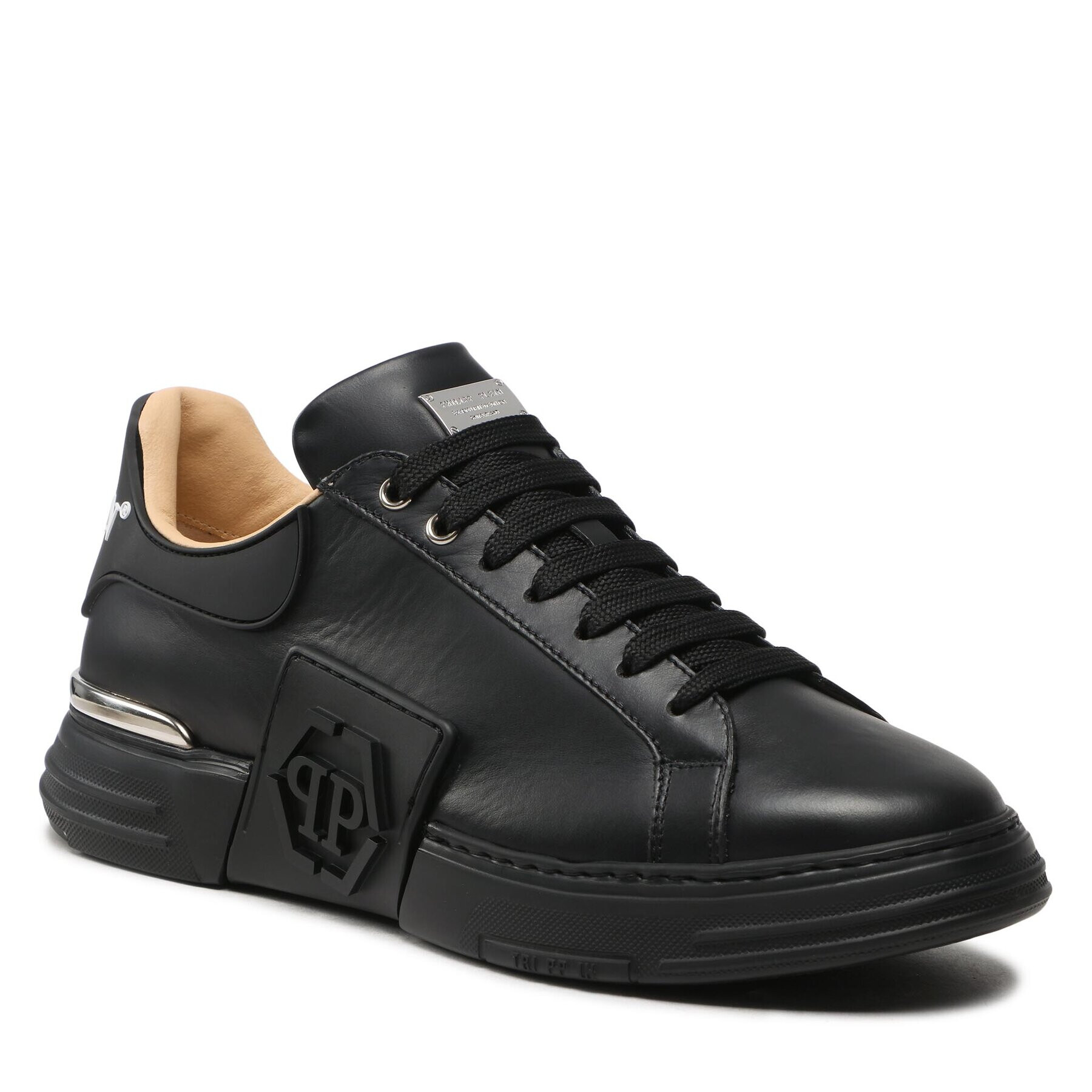 PHILIPP PLEIN Сникърси Hexagon AABS USC0263 PLE010N Черен - Pepit.bg