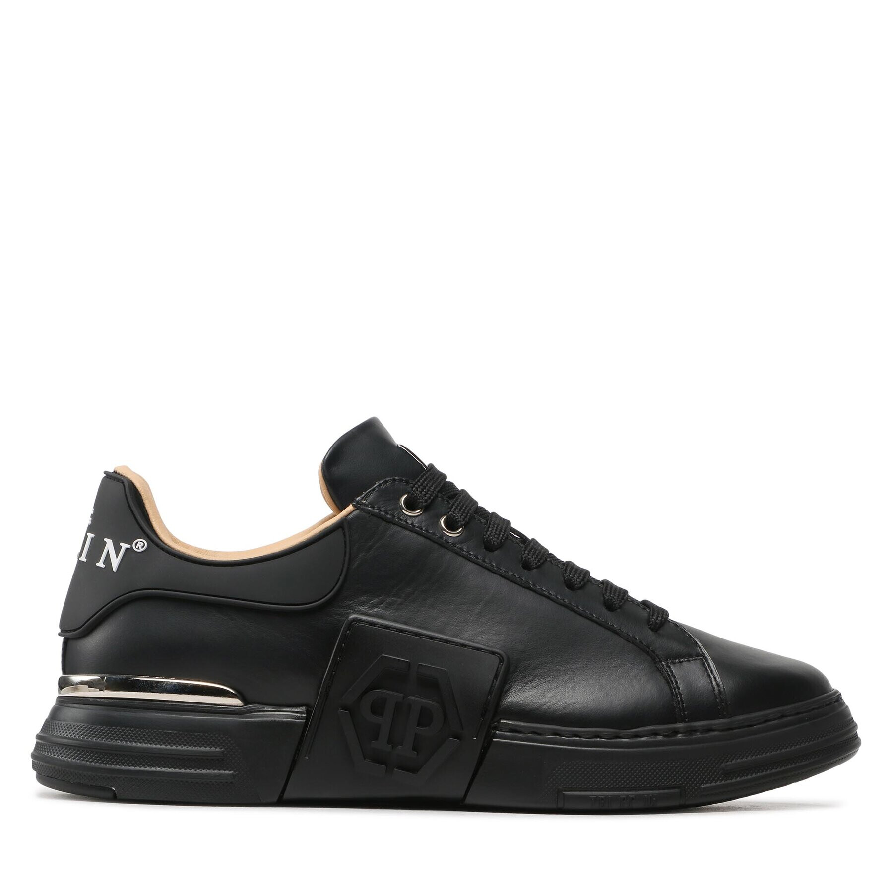 PHILIPP PLEIN Сникърси Hexagon AABS USC0263 PLE010N Черен - Pepit.bg
