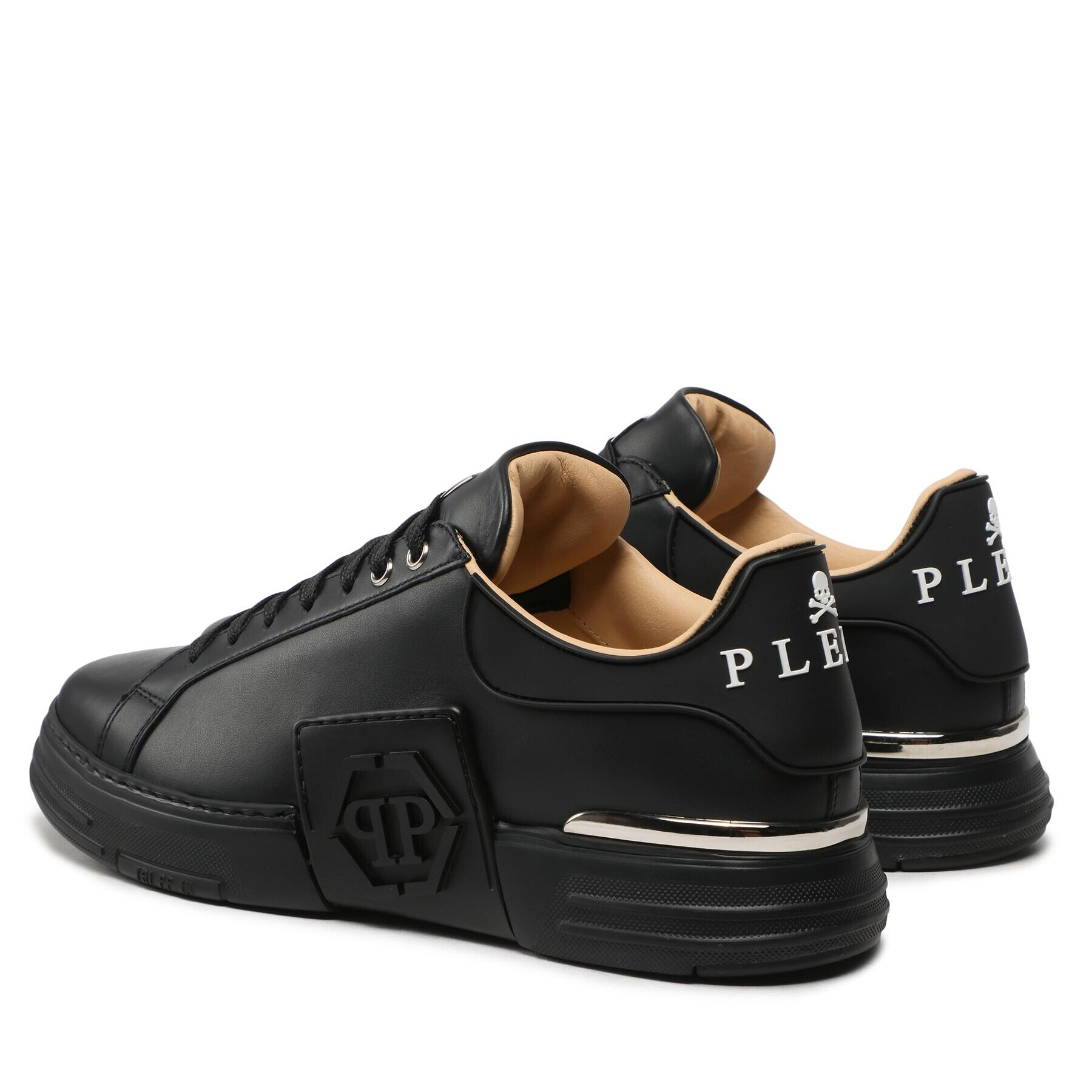 PHILIPP PLEIN Сникърси Hexagon AABS USC0263 PLE010N Черен - Pepit.bg