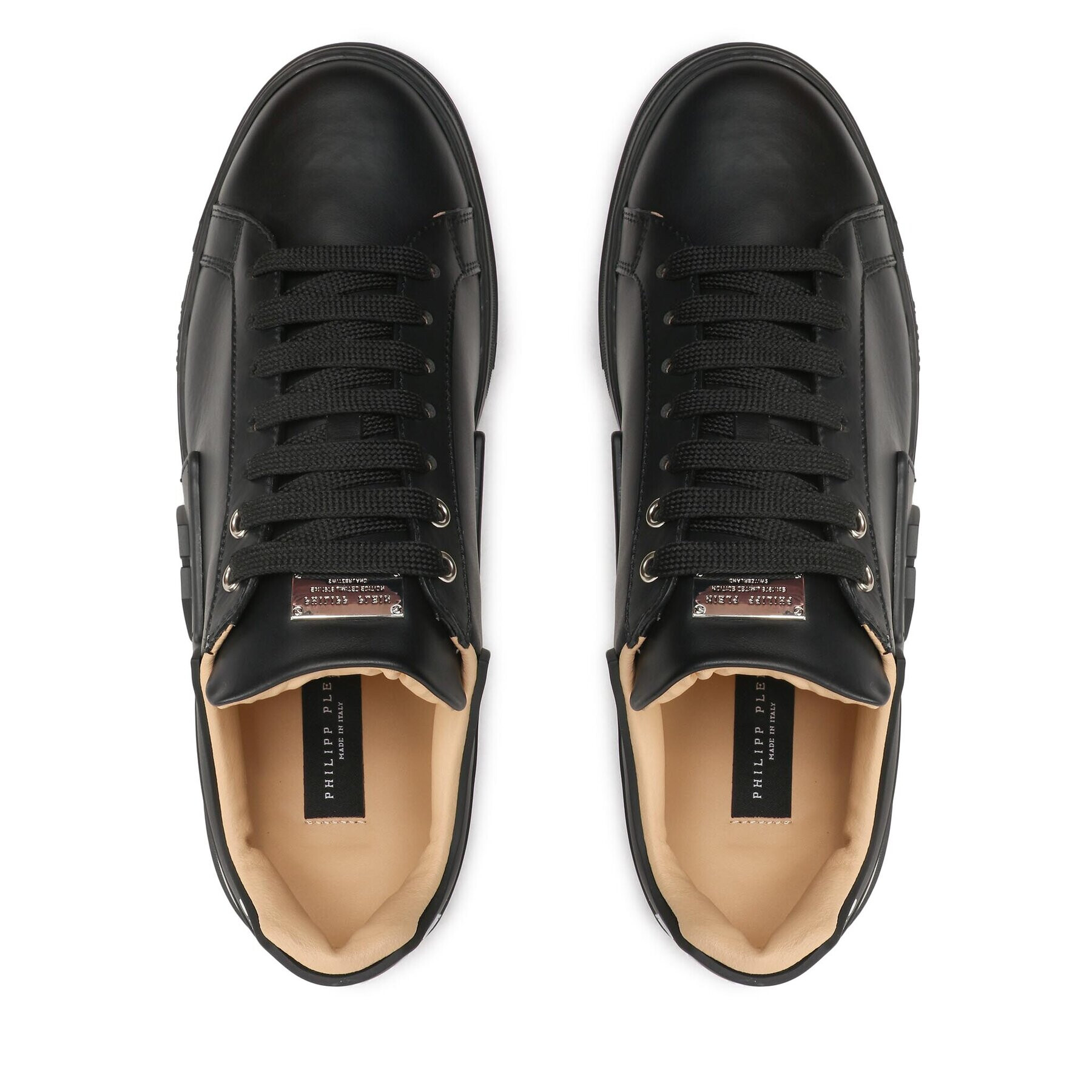 PHILIPP PLEIN Сникърси Hexagon AABS USC0263 PLE010N Черен - Pepit.bg