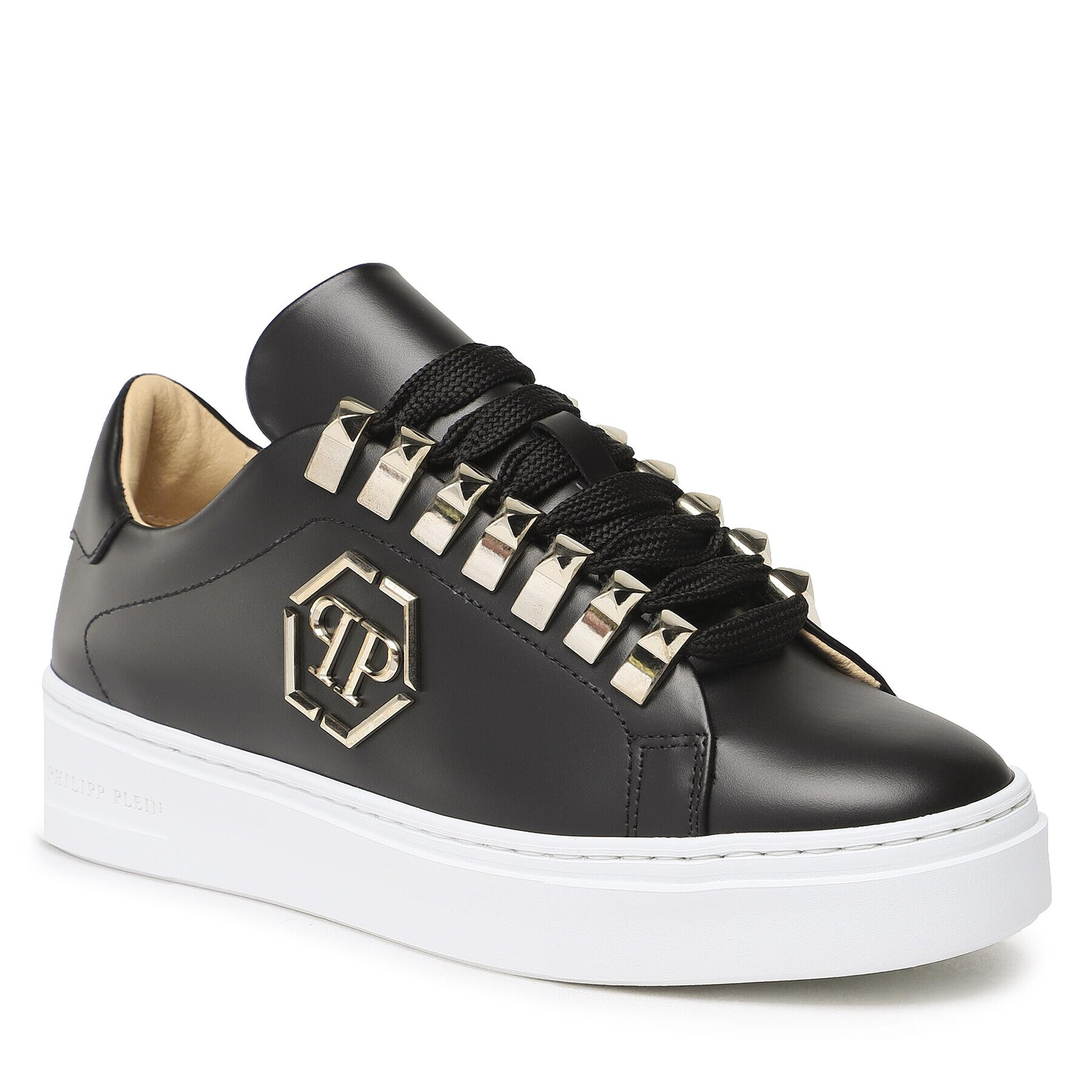 PHILIPP PLEIN Сникърси Hexagon AABS WSC2646 PLE075N Черен - Pepit.bg