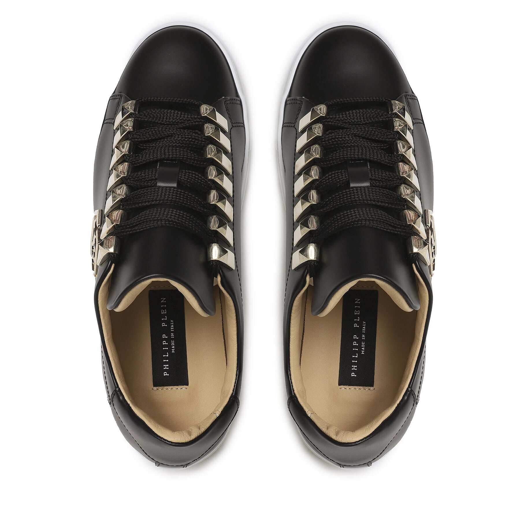 PHILIPP PLEIN Сникърси Hexagon AABS WSC2646 PLE075N Черен - Pepit.bg