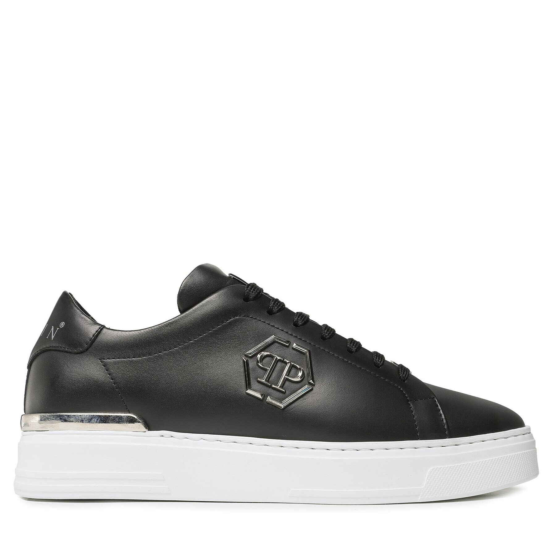 PHILIPP PLEIN Сникърси Hexagon FABS USC0379 PLE075N Черен - Pepit.bg