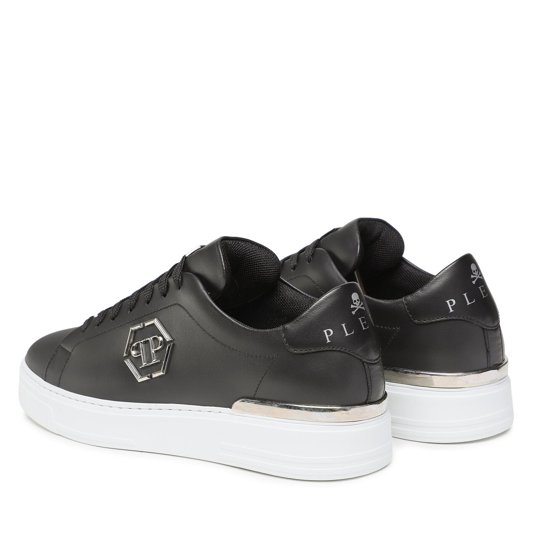 PHILIPP PLEIN Сникърси Hexagon FABS USC0379 PLE075N Черен - Pepit.bg