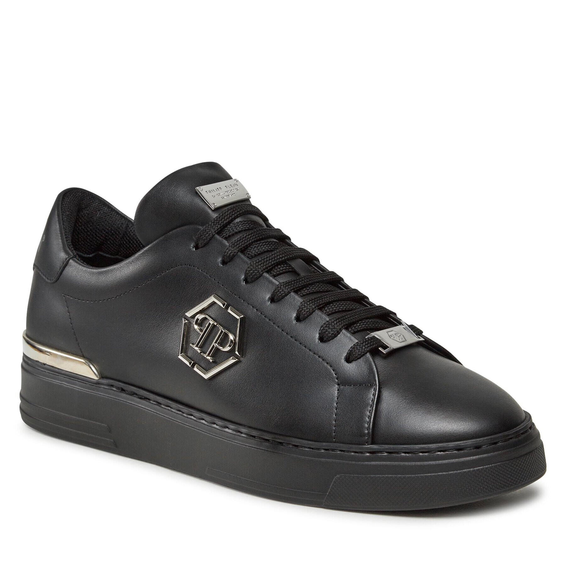 PHILIPP PLEIN Сникърси Hexagon FABS USC0379 PLE075N Черен - Pepit.bg