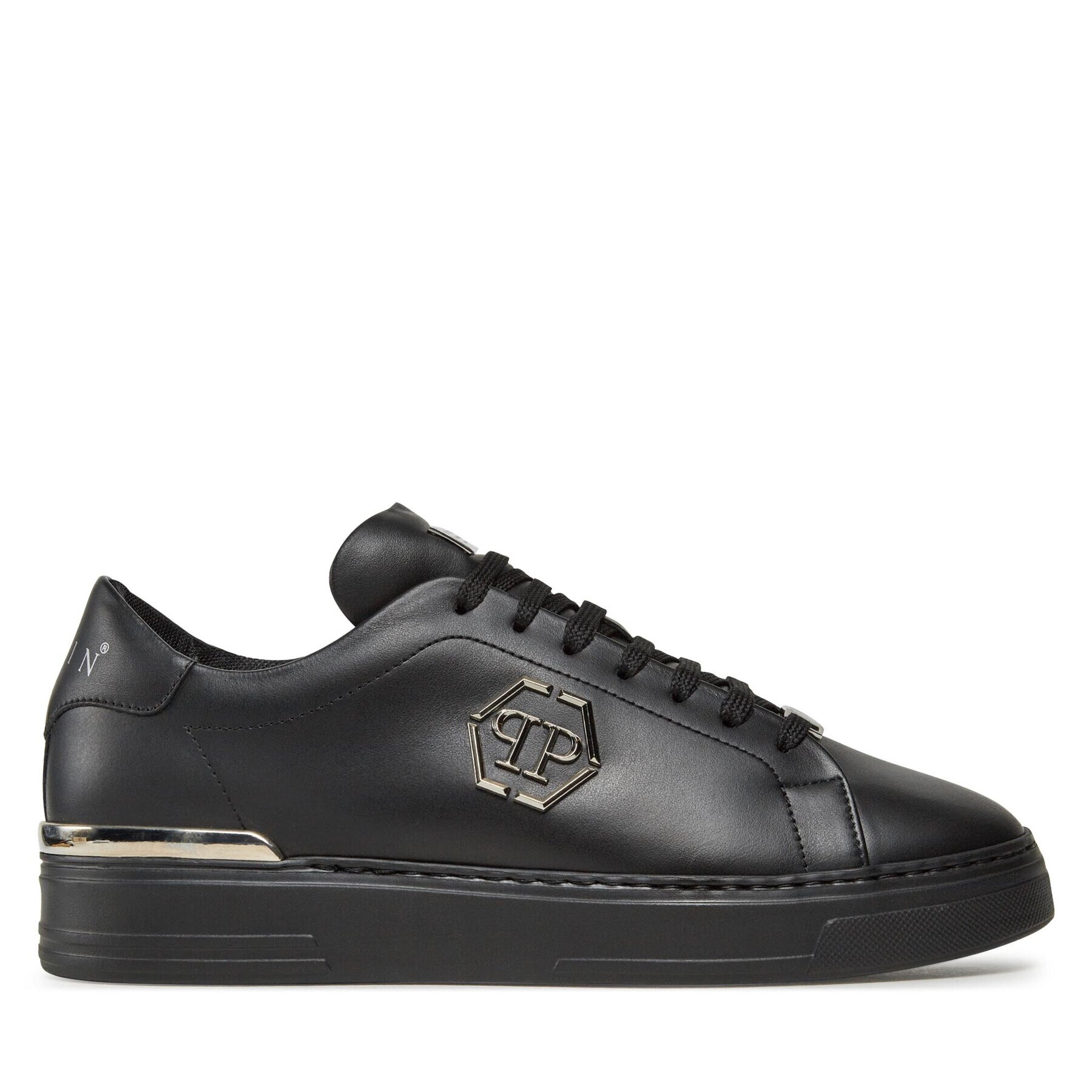 PHILIPP PLEIN Сникърси Hexagon FABS USC0379 PLE075N Черен - Pepit.bg