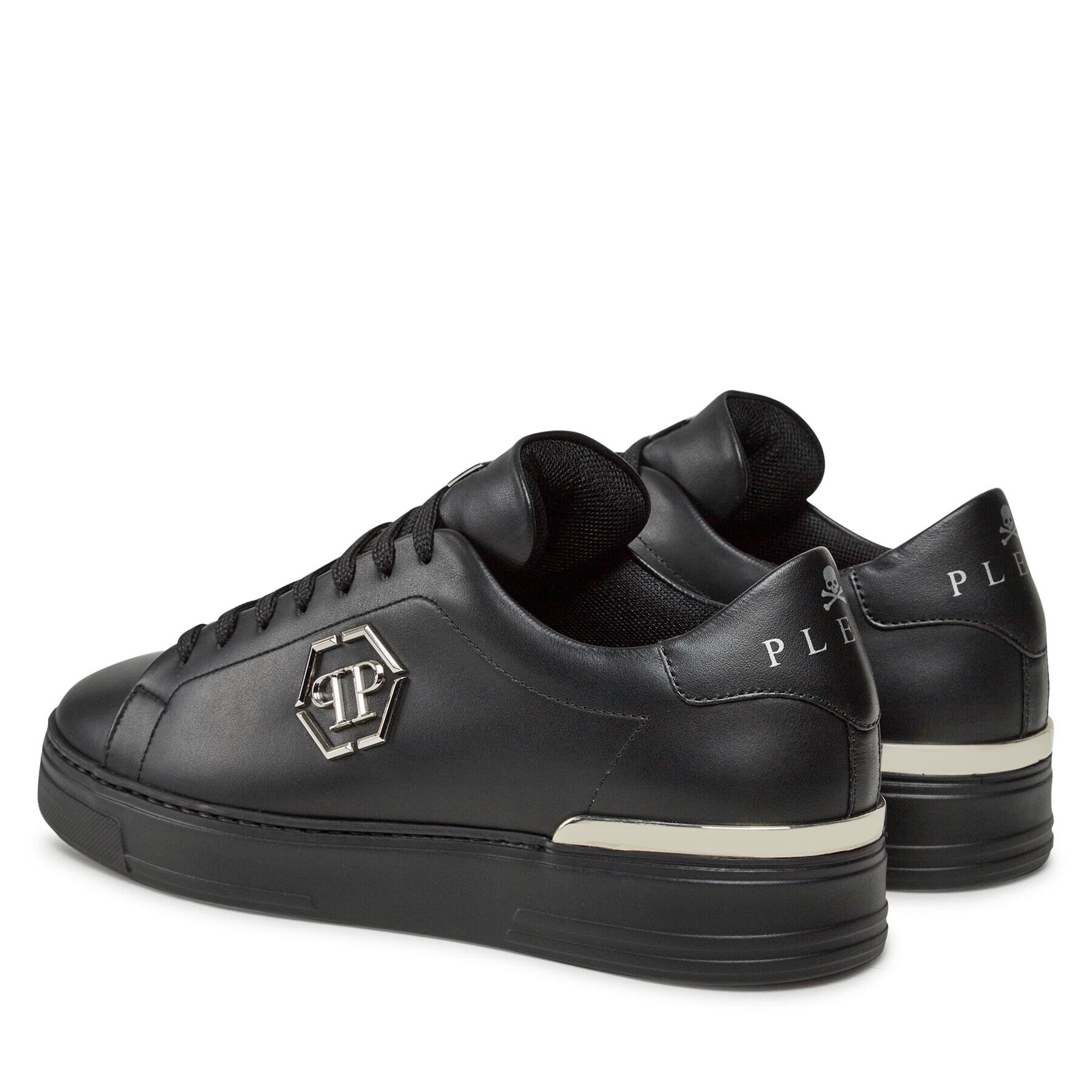 PHILIPP PLEIN Сникърси Hexagon FABS USC0379 PLE075N Черен - Pepit.bg