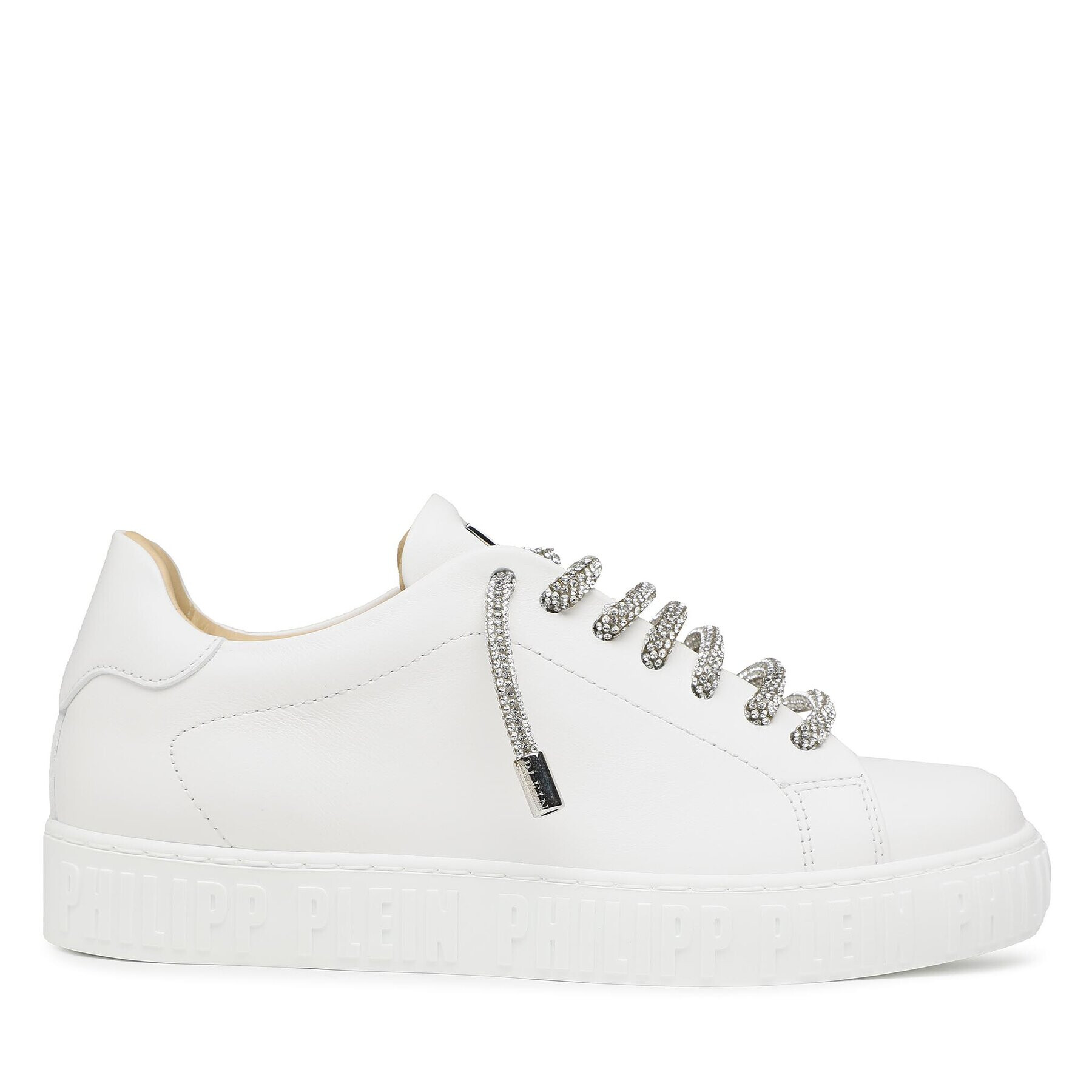 PHILIPP PLEIN Сникърси Lo-Top Sneaker Basic AABS WSC2633 PLE075N Бял - Pepit.bg