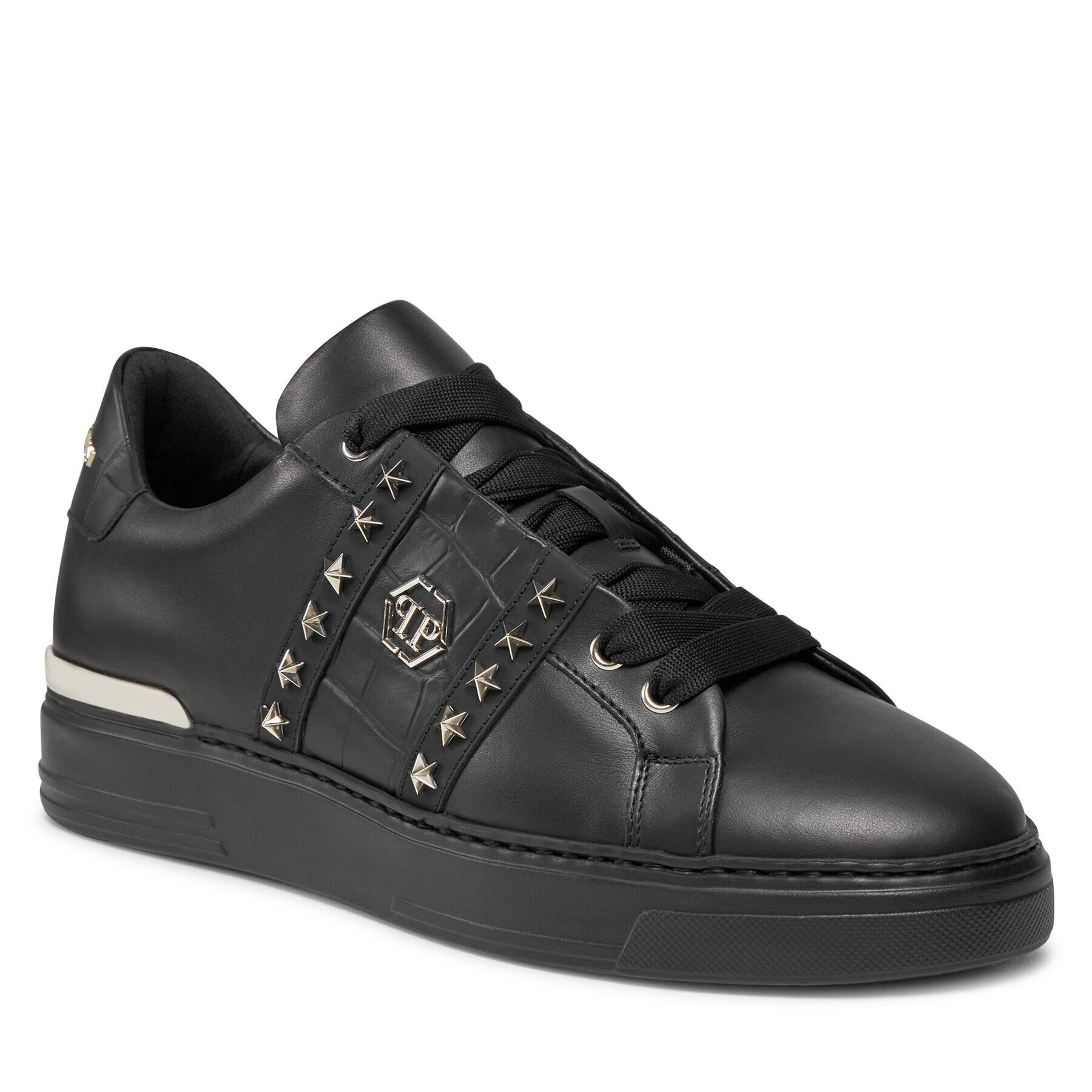 PHILIPP PLEIN Сникърси Lo-Top Sneaker FACS USC0502 PCO008N Черен - Pepit.bg