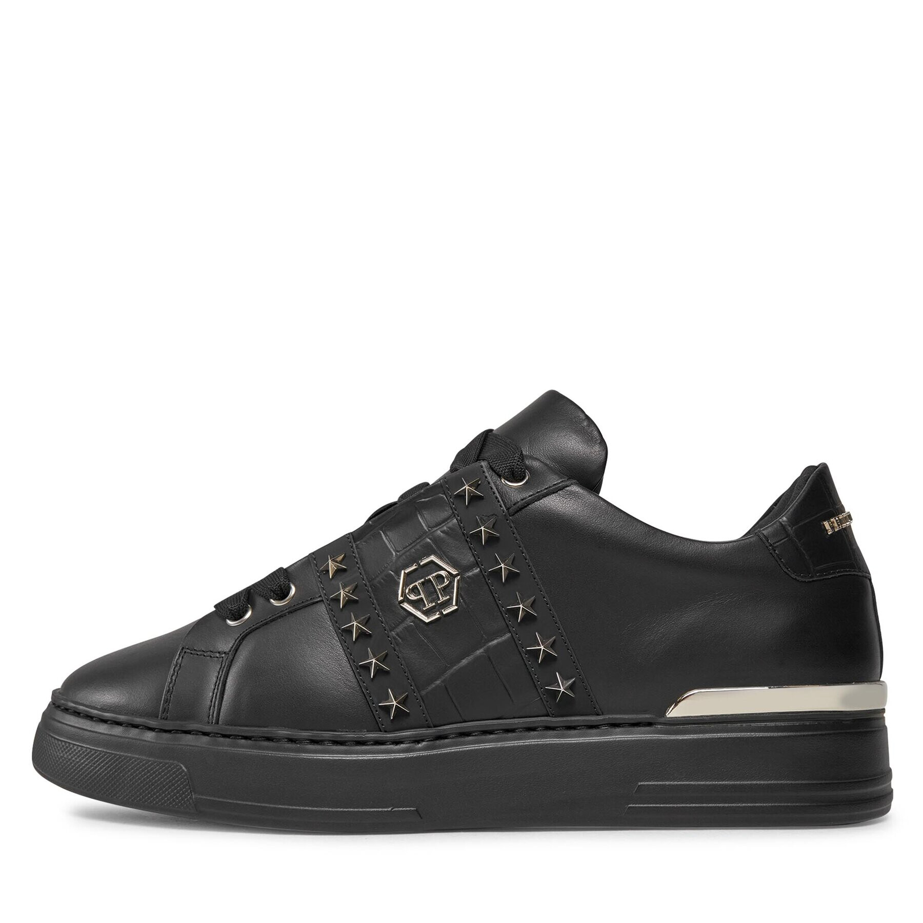 PHILIPP PLEIN Сникърси Lo-Top Sneaker FACS USC0502 PCO008N Черен - Pepit.bg