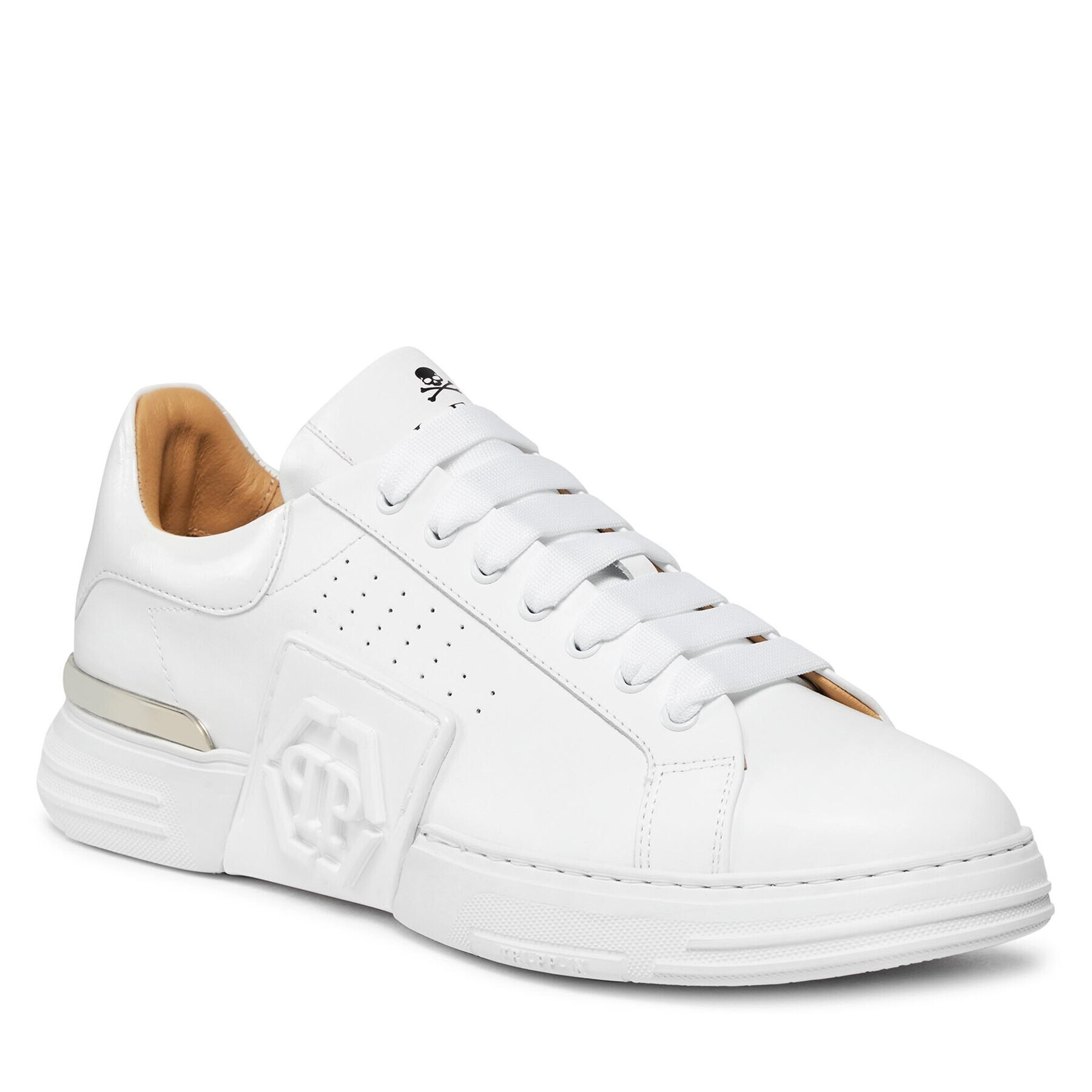 PHILIPP PLEIN Сникърси Lo-Top Sneakers FACS USC0474 PLE025N Бял - Pepit.bg