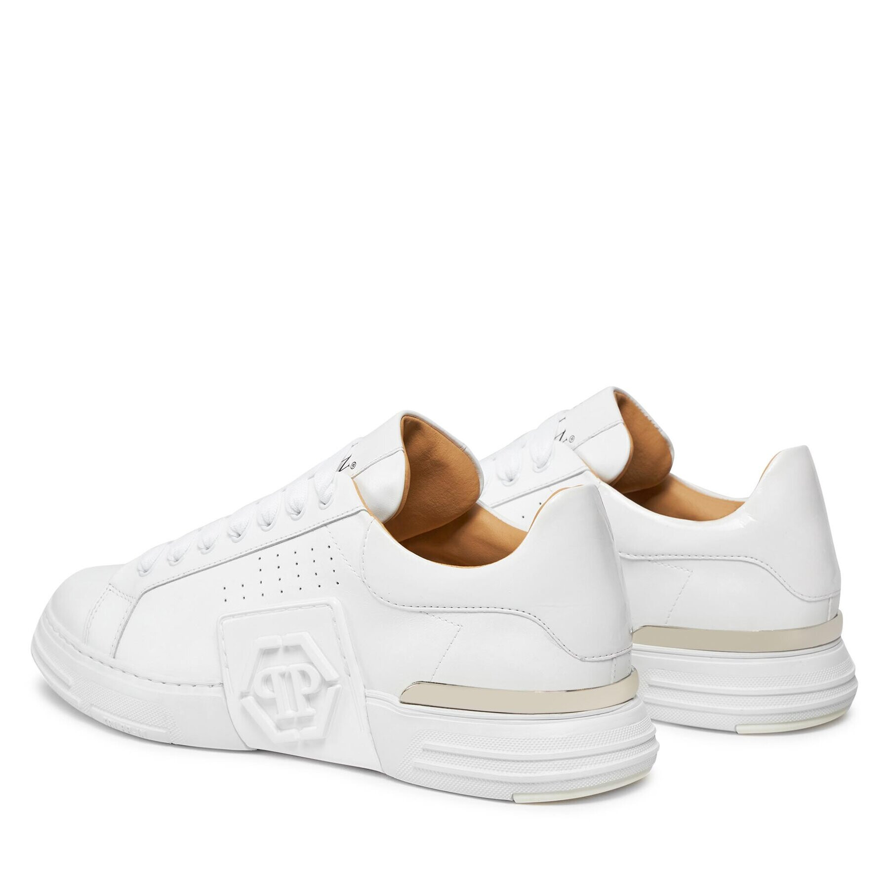 PHILIPP PLEIN Сникърси Lo-Top Sneakers FACS USC0474 PLE025N Бял - Pepit.bg