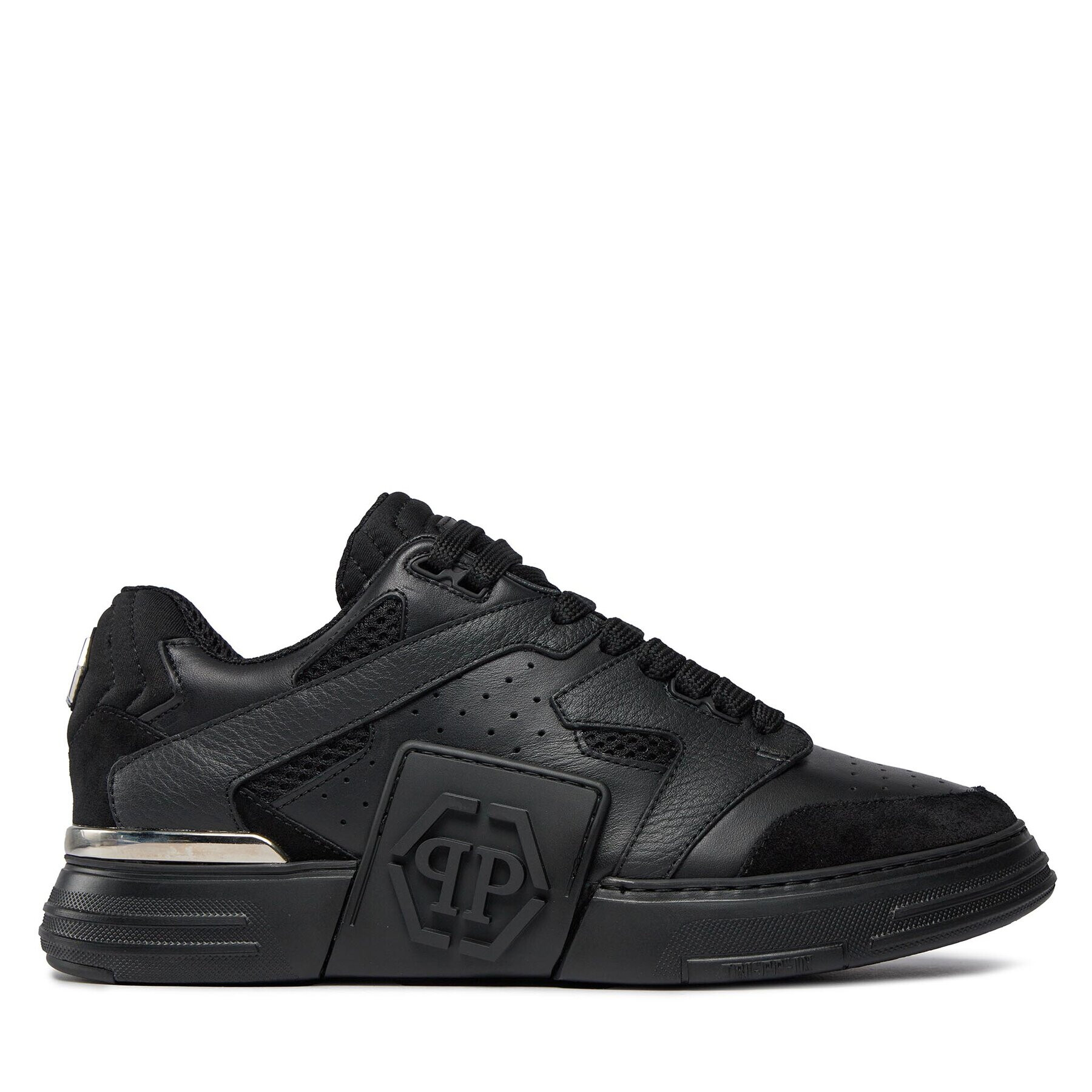 PHILIPP PLEIN Сникърси Lo-Top Sneakers Phantom $Treet AACS USC0511 PLE010N Черен - Pepit.bg