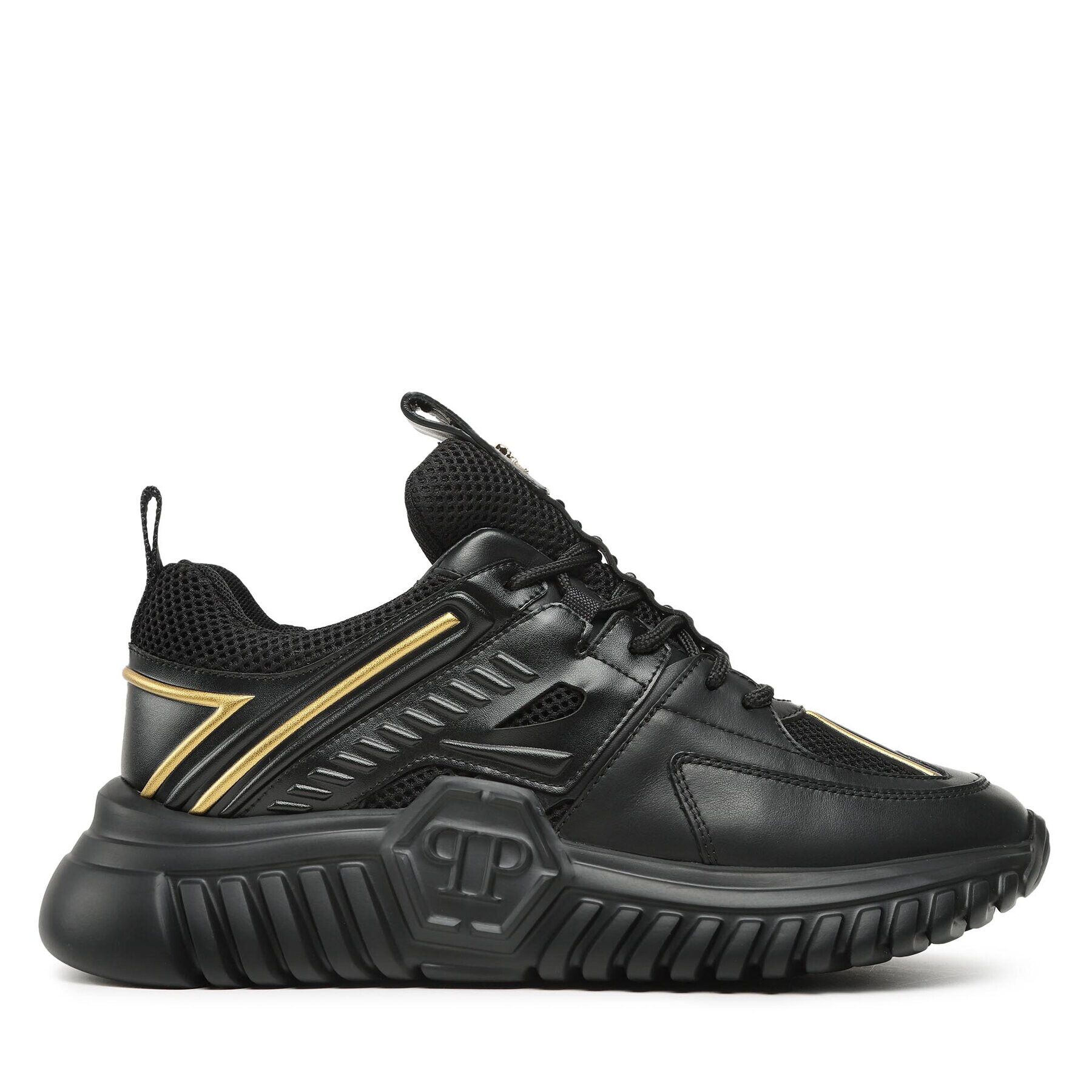 PHILIPP PLEIN Сникърси Runner Sneakers Supersonic SACS USC0405 PLE075N Черен - Pepit.bg