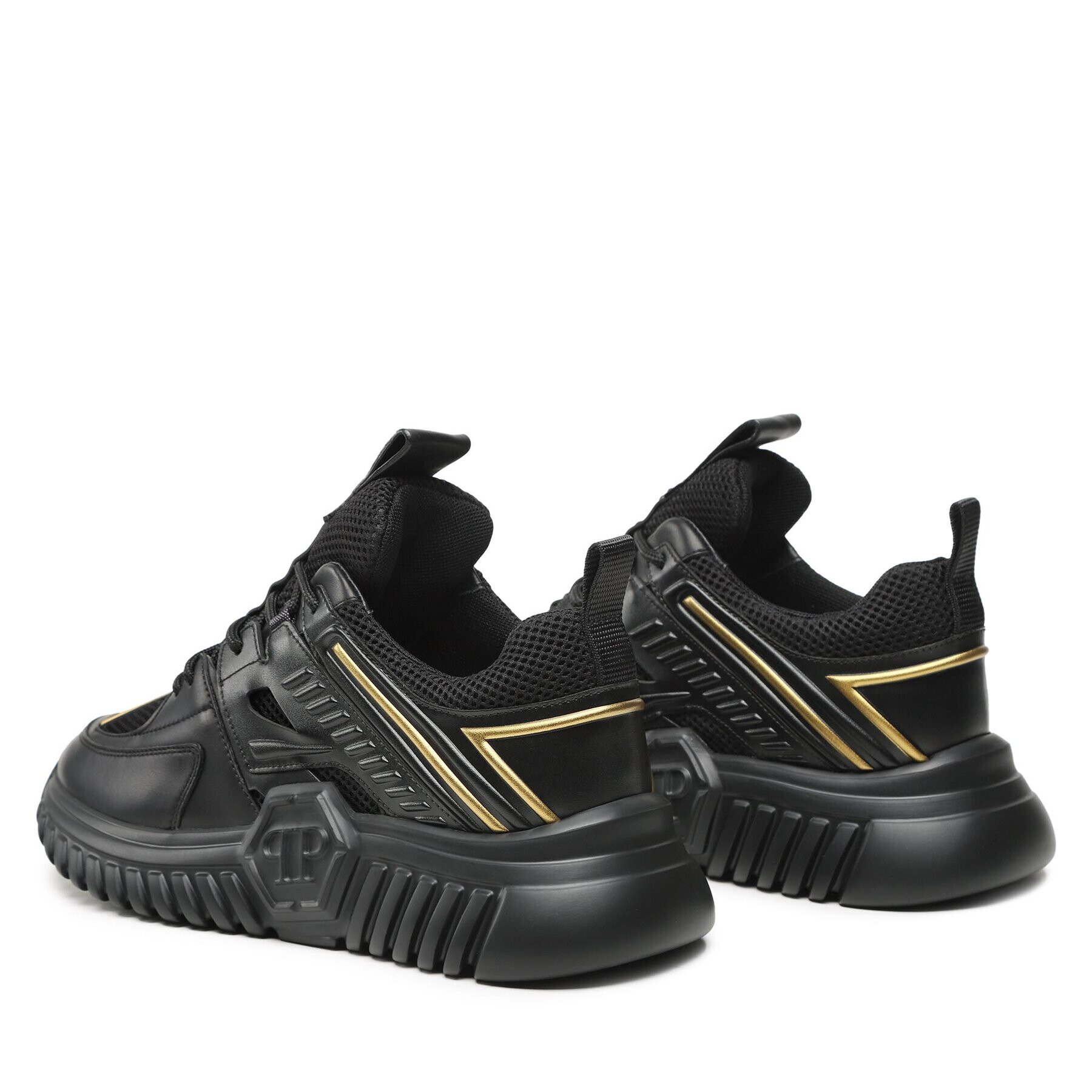 PHILIPP PLEIN Сникърси Runner Sneakers Supersonic SACS USC0405 PLE075N Черен - Pepit.bg