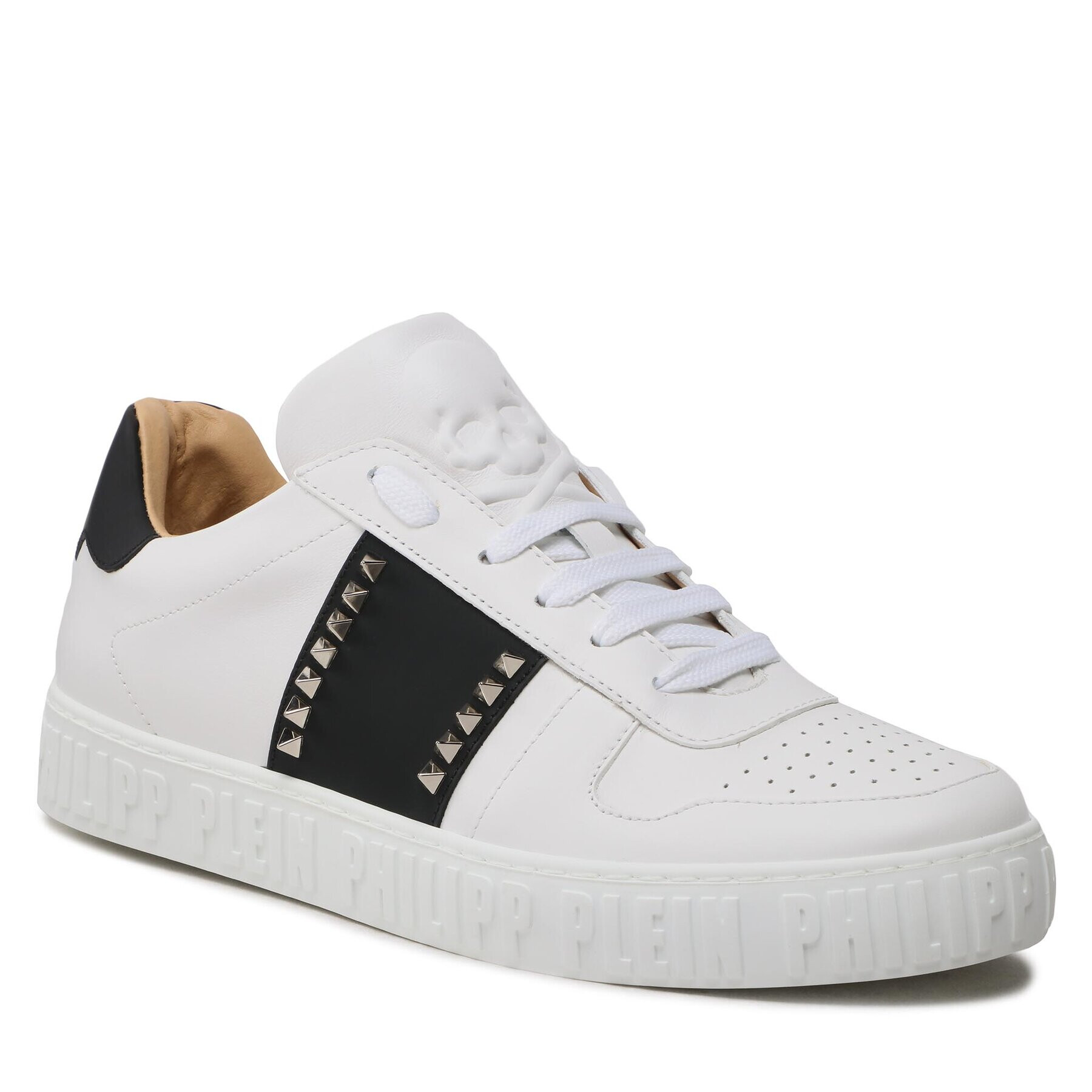 PHILIPP PLEIN Сникърси Studs AABS USC0183 PLE010N Бял - Pepit.bg