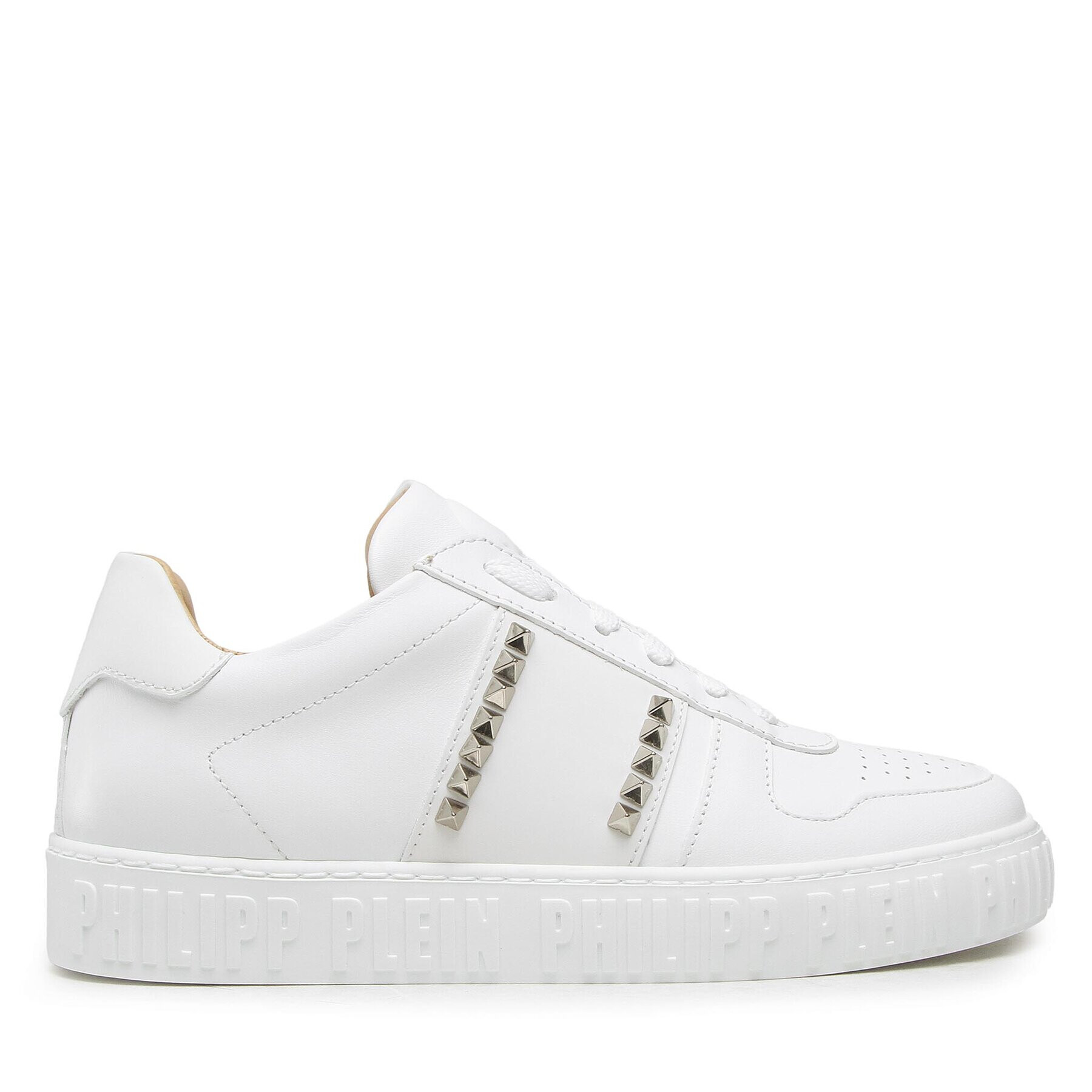 PHILIPP PLEIN Сникърси Studs AABS USC0183 PLE010N Бял - Pepit.bg