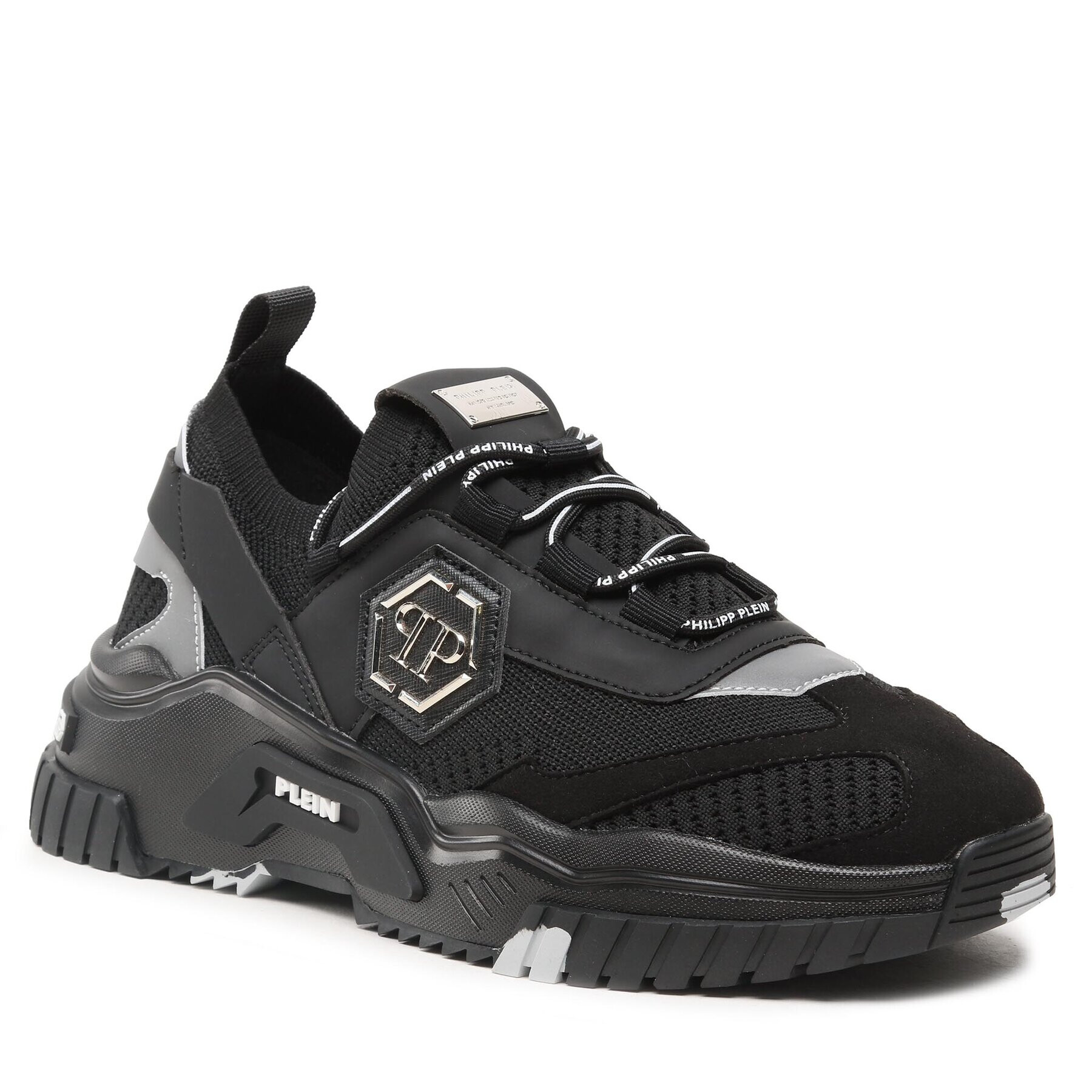 PHILIPP PLEIN Сникърси Trainer Sneakers Predator AAAS USC0096 PTE003N Черен - Pepit.bg