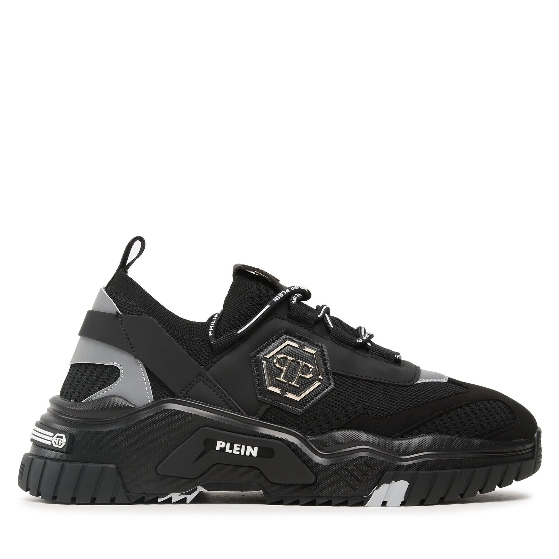 PHILIPP PLEIN Сникърси Trainer Sneakers Predator AAAS USC0096 PTE003N Черен - Pepit.bg