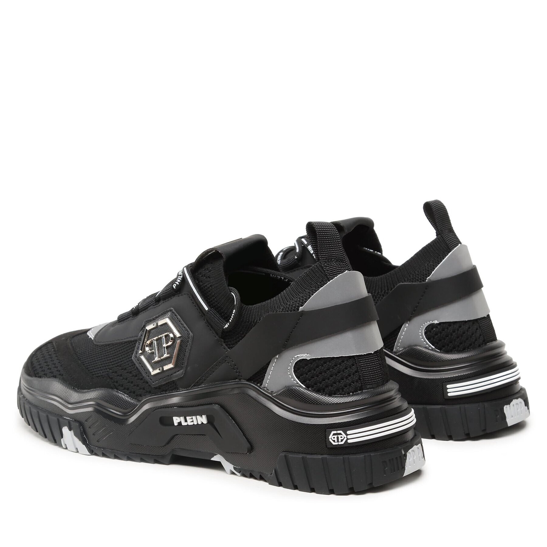 PHILIPP PLEIN Сникърси Trainer Sneakers Predator AAAS USC0096 PTE003N Черен - Pepit.bg