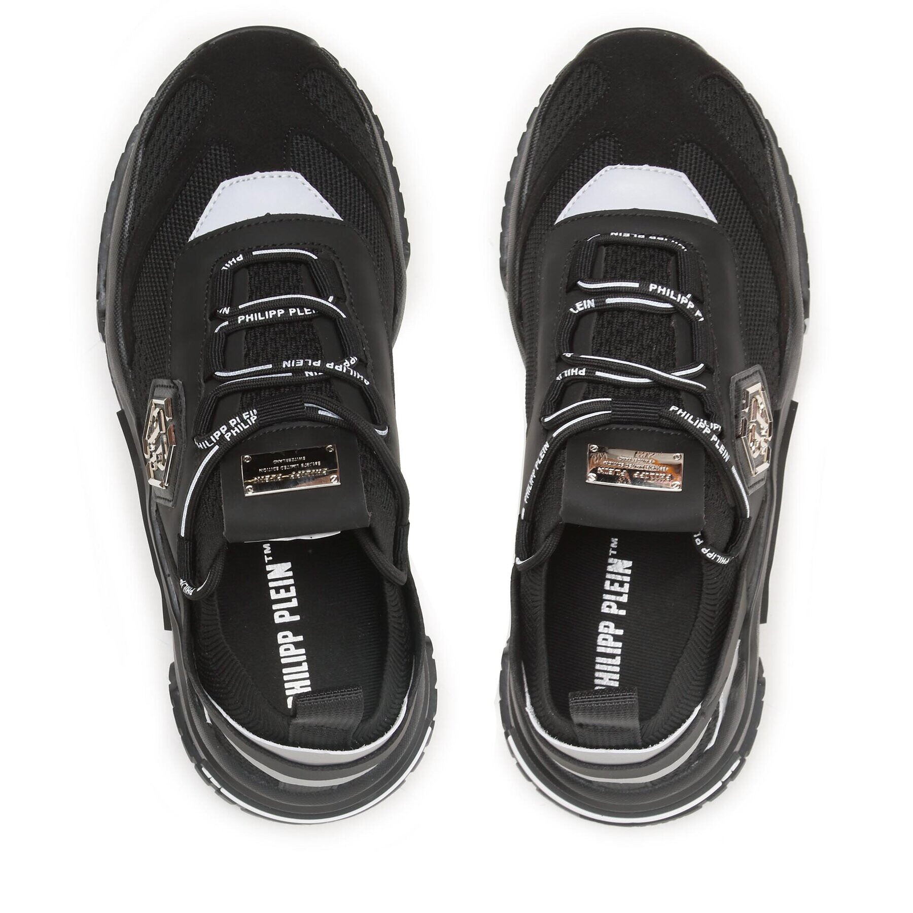 PHILIPP PLEIN Сникърси Trainer Sneakers Predator AAAS USC0096 PTE003N Черен - Pepit.bg