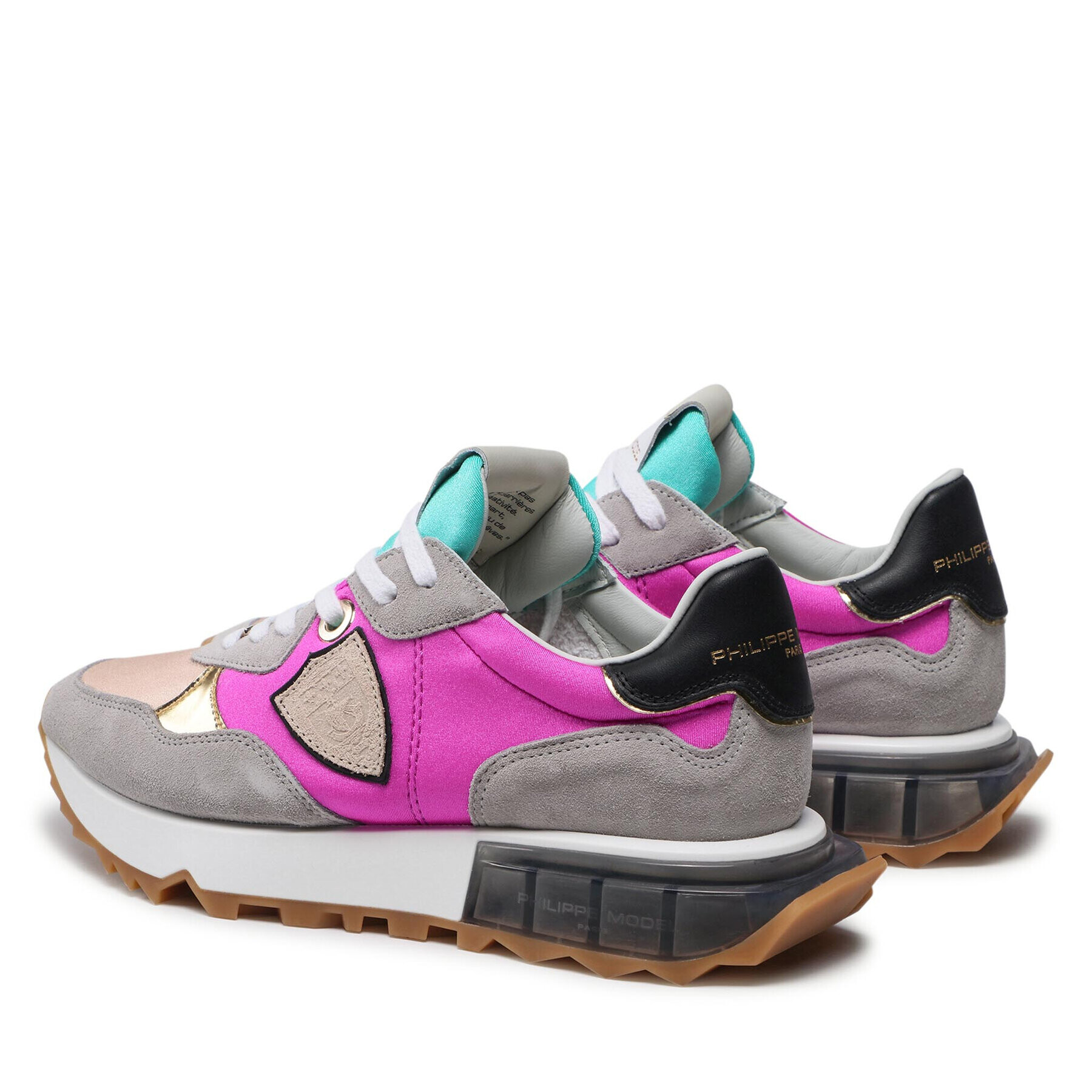 Philippe Model Сникърси La Rue Low LRLD ST02 Цветен - Pepit.bg