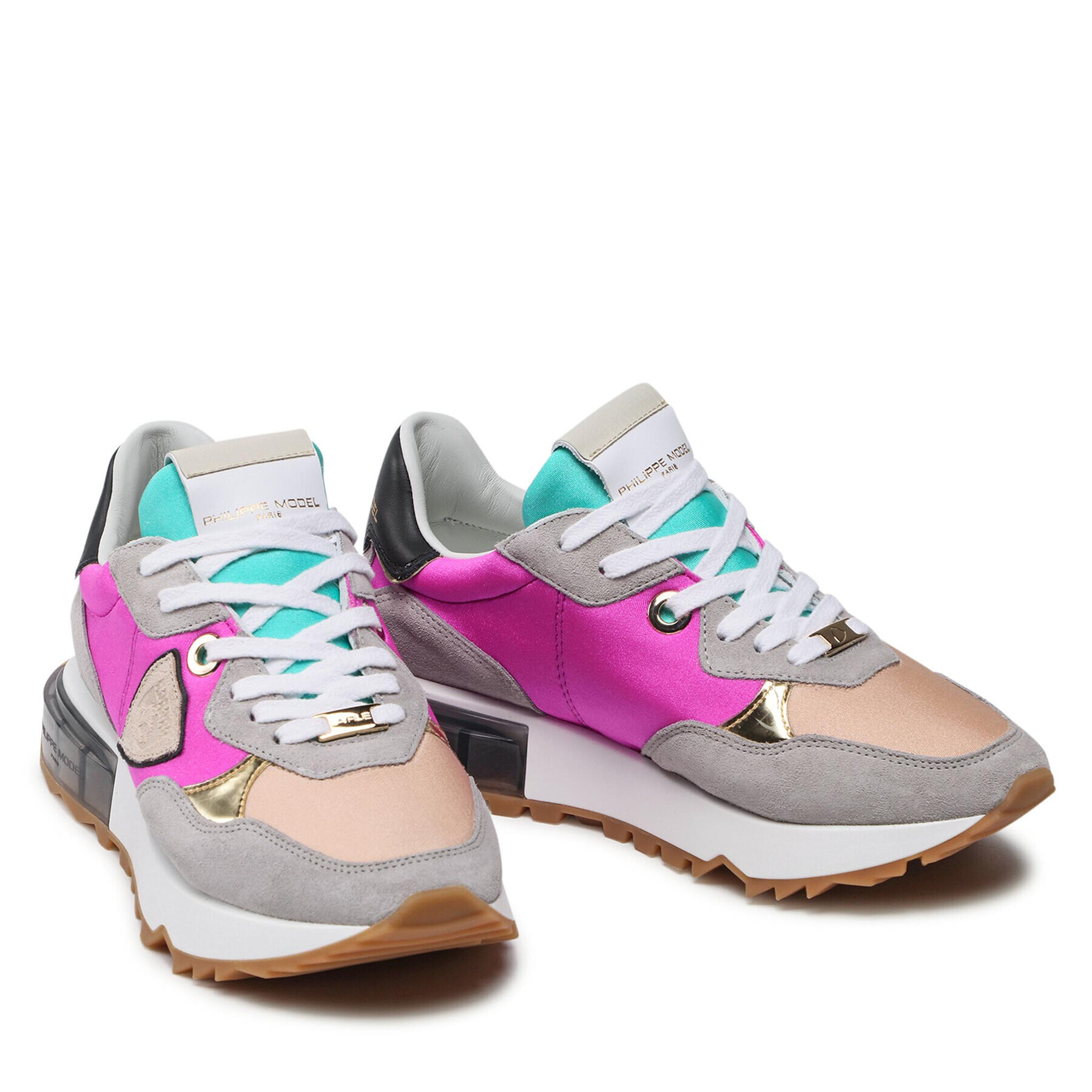 Philippe Model Сникърси La Rue Low LRLD ST02 Цветен - Pepit.bg