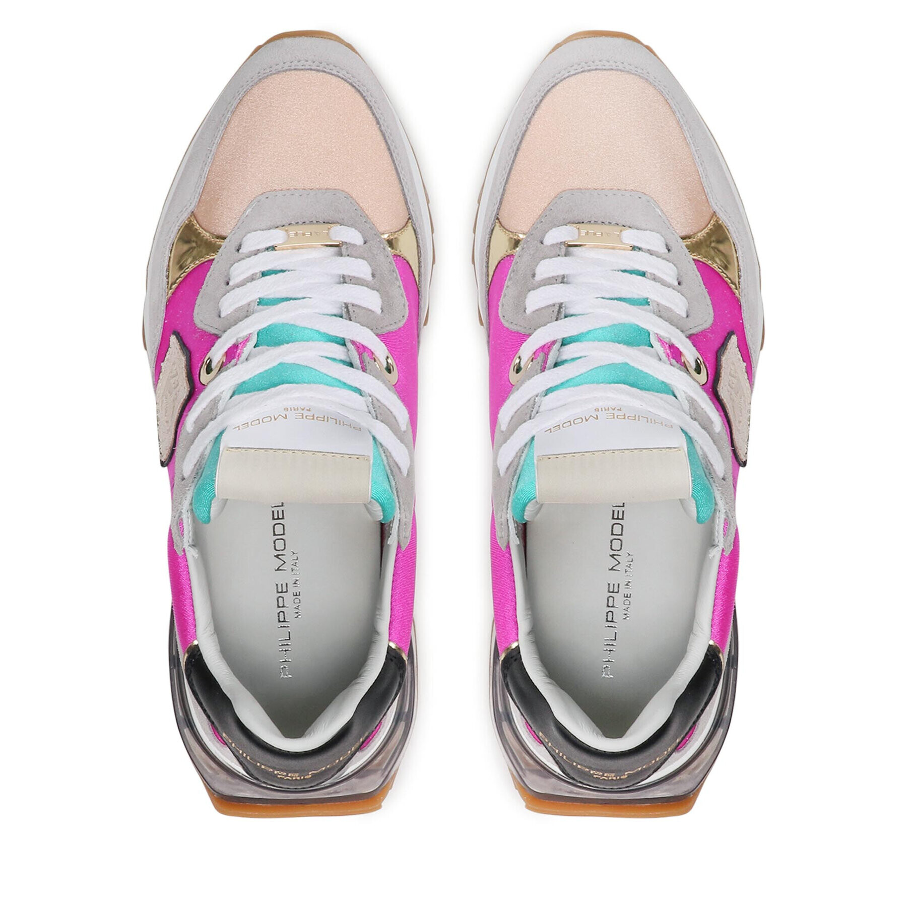 Philippe Model Сникърси La Rue Low LRLD ST02 Цветен - Pepit.bg