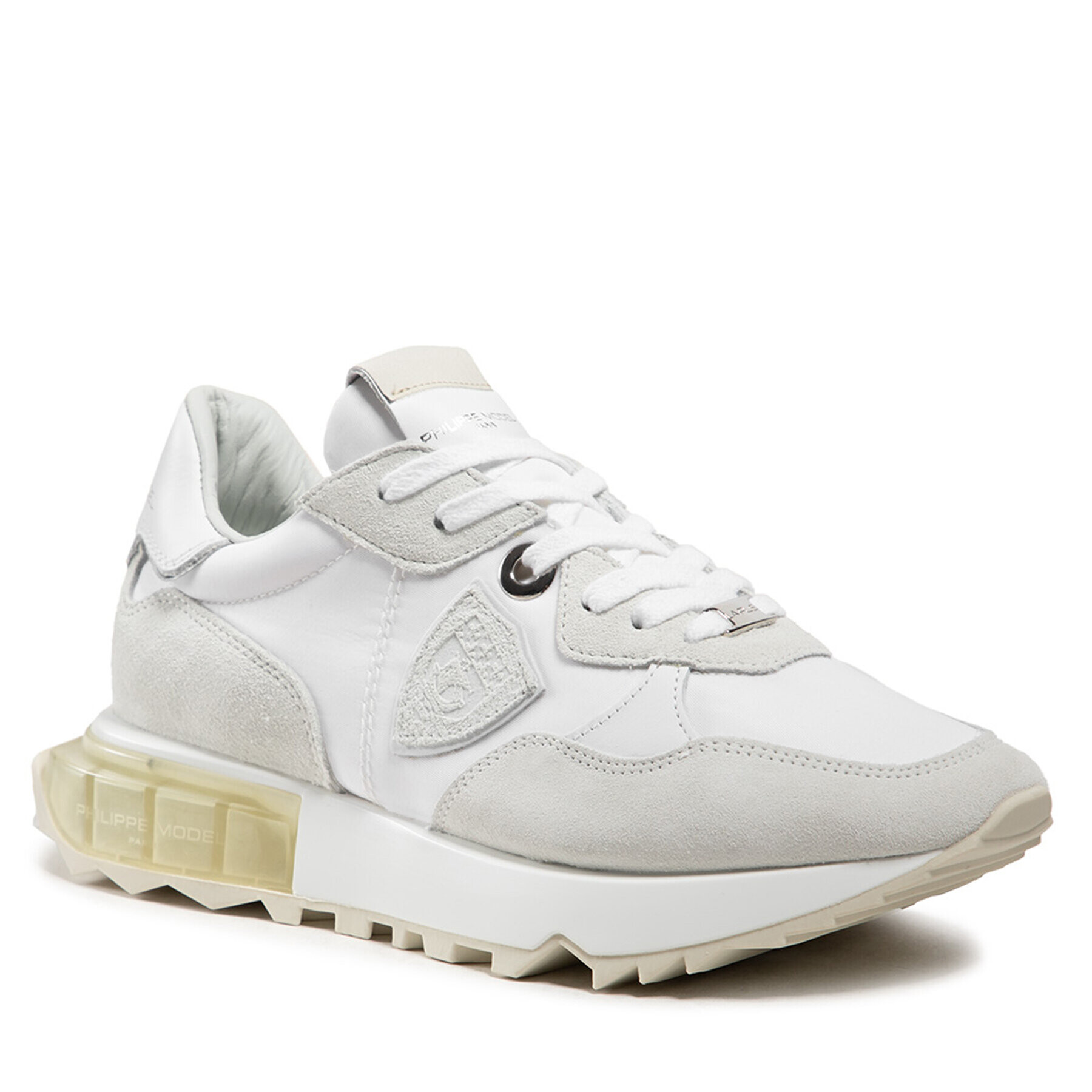 Philippe Model Сникърси La Rue Low LRLD W003 Бял - Pepit.bg