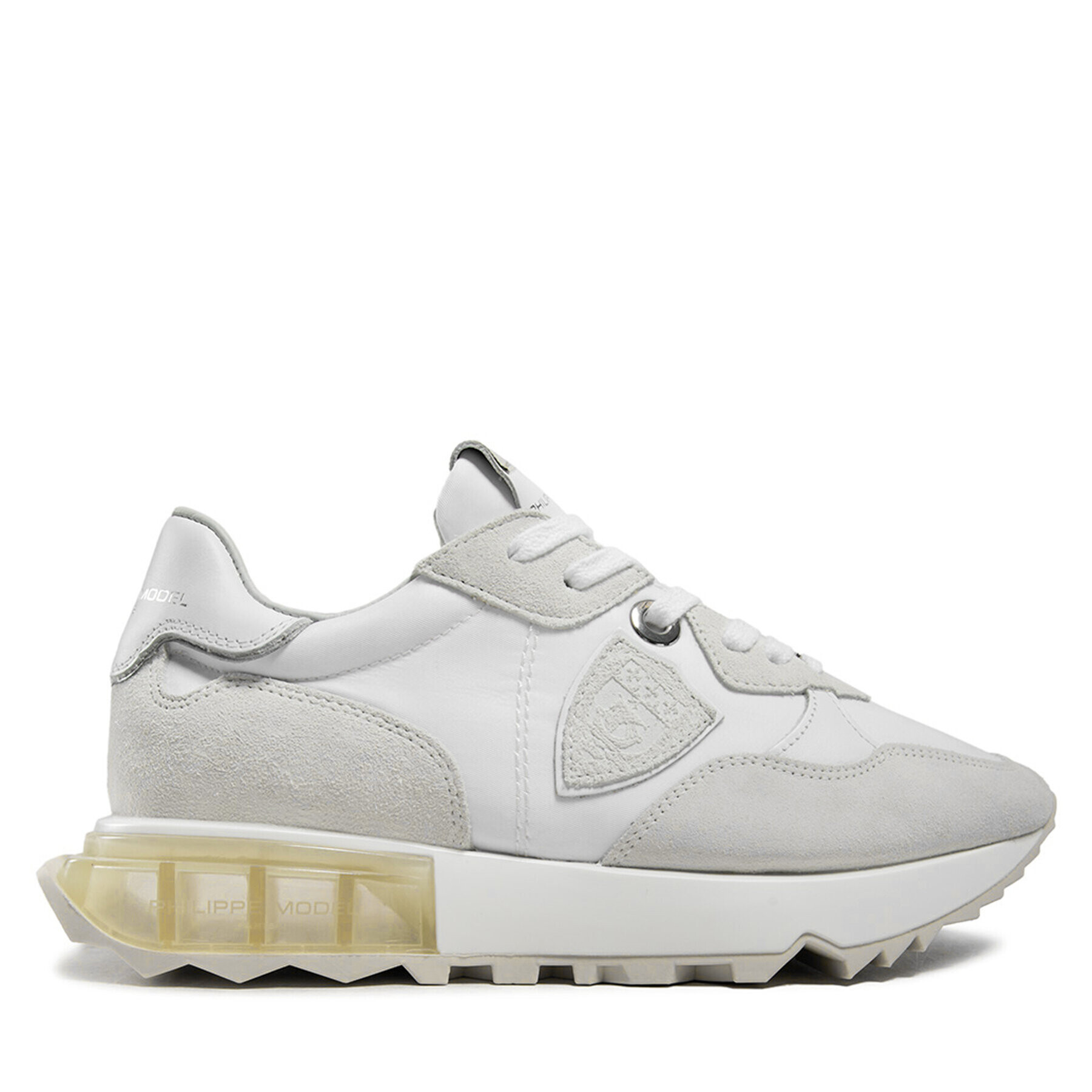 Philippe Model Сникърси La Rue Low LRLD W003 Бял - Pepit.bg