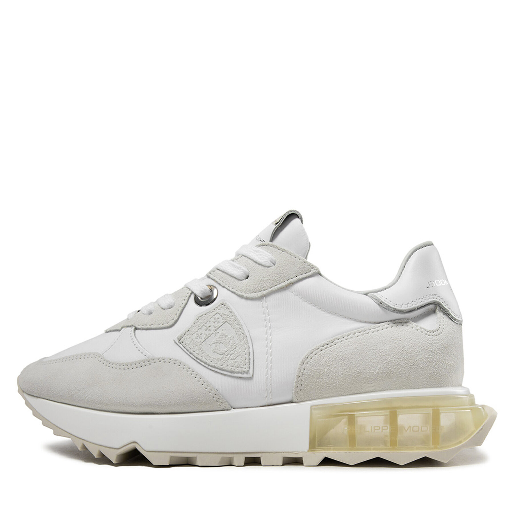 Philippe Model Сникърси La Rue Low LRLD W003 Бял - Pepit.bg