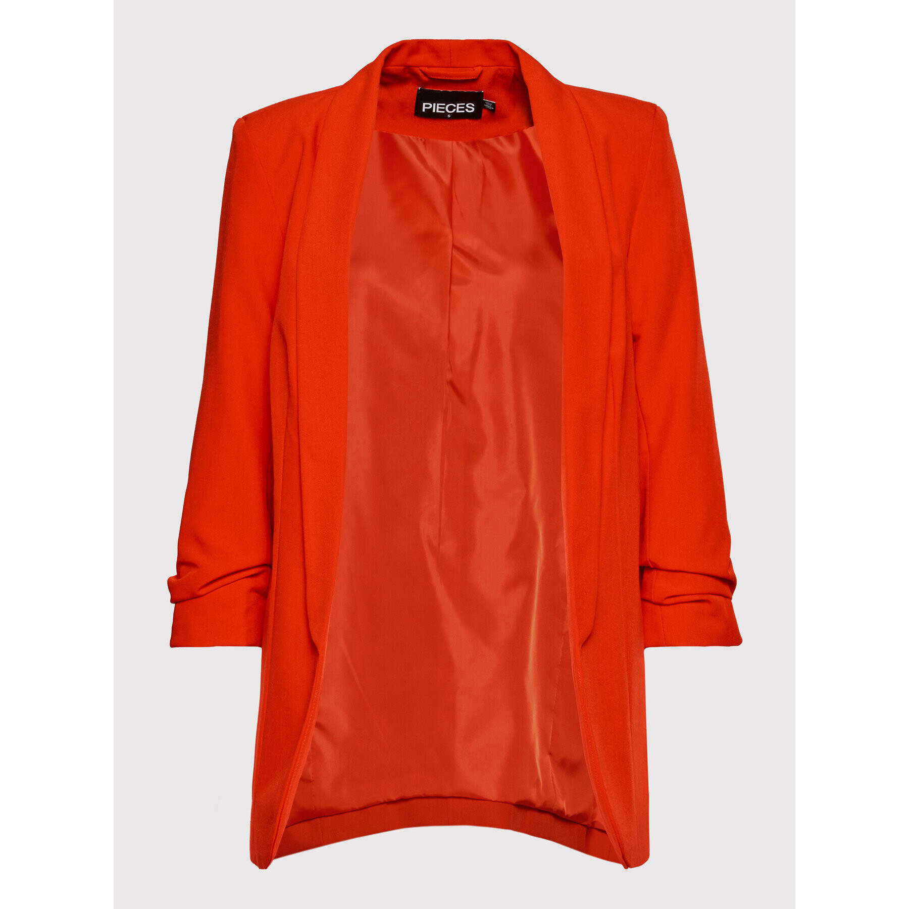Pieces Сако Boss 17090996 Червен Regular Fit - Pepit.bg