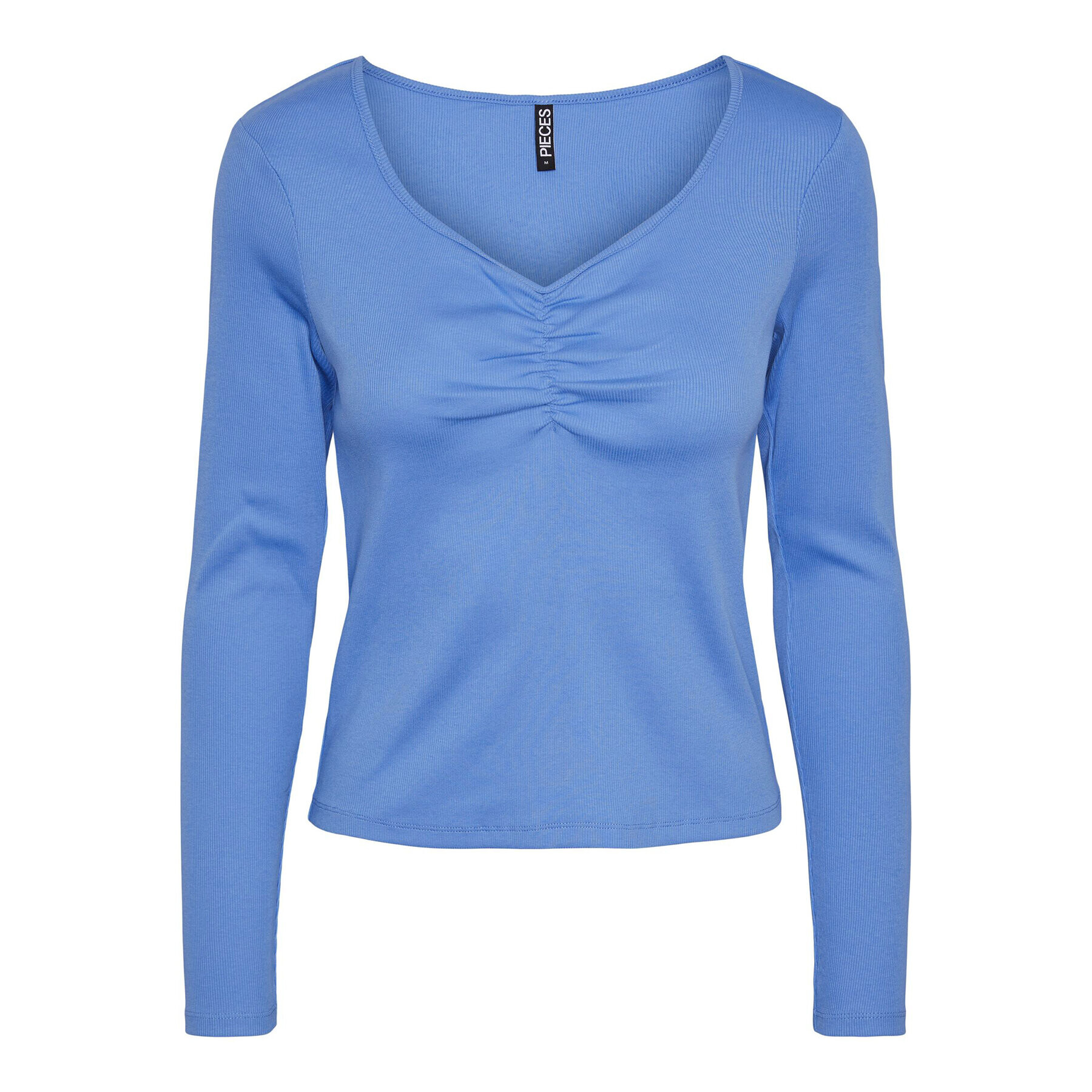 Pieces Блуза 17135564 Син Slim Fit - Pepit.bg