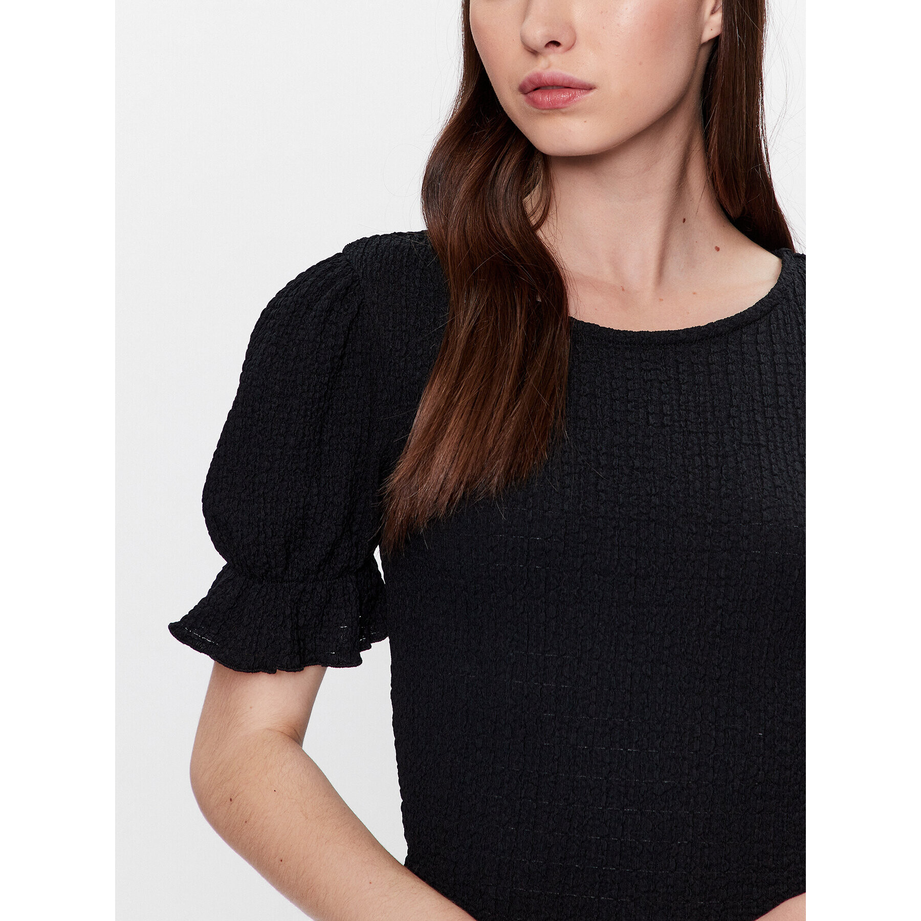 Pieces Блуза 17139897 Черен Regular Fit - Pepit.bg