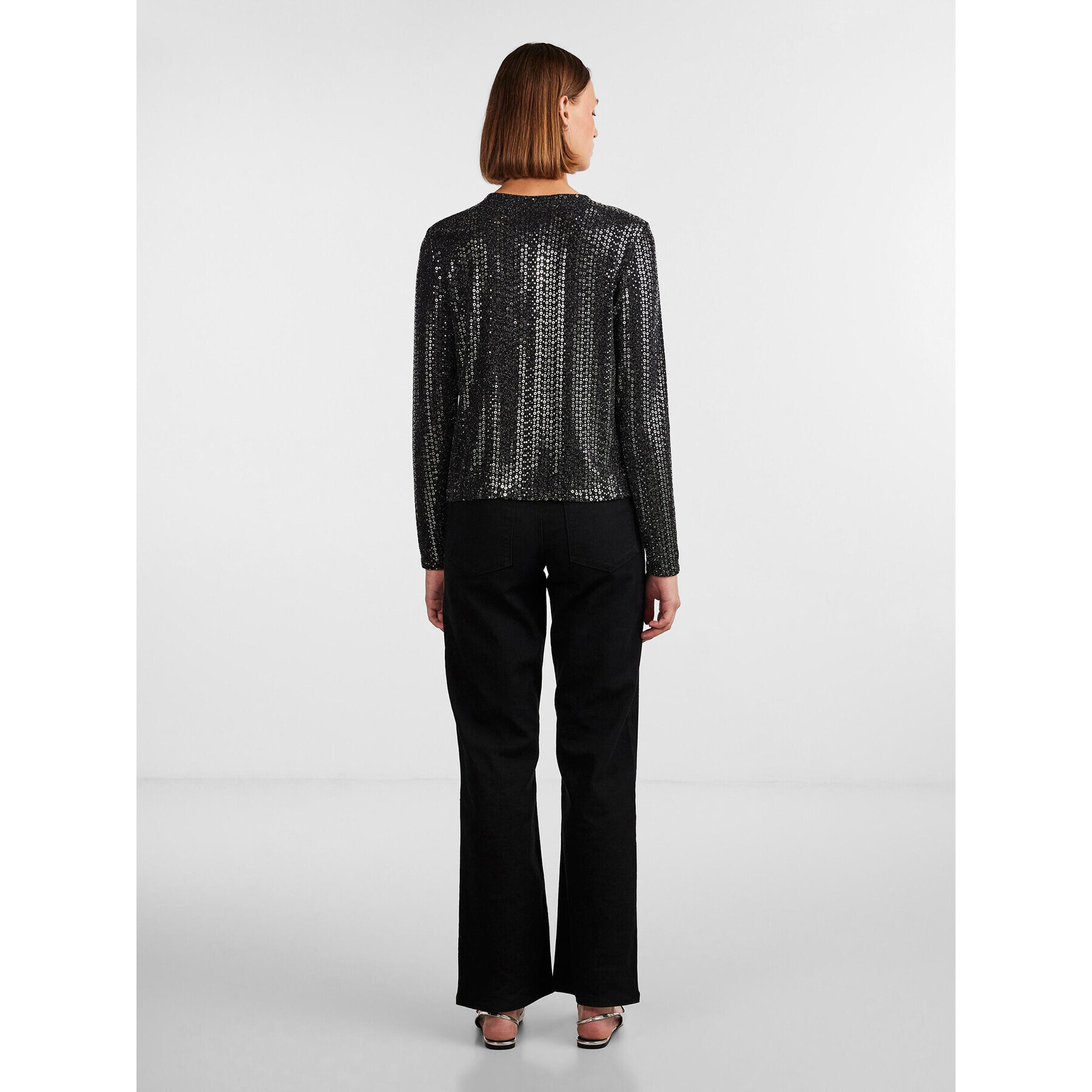 Pieces Блуза 17143894 Черен Regular Fit - Pepit.bg