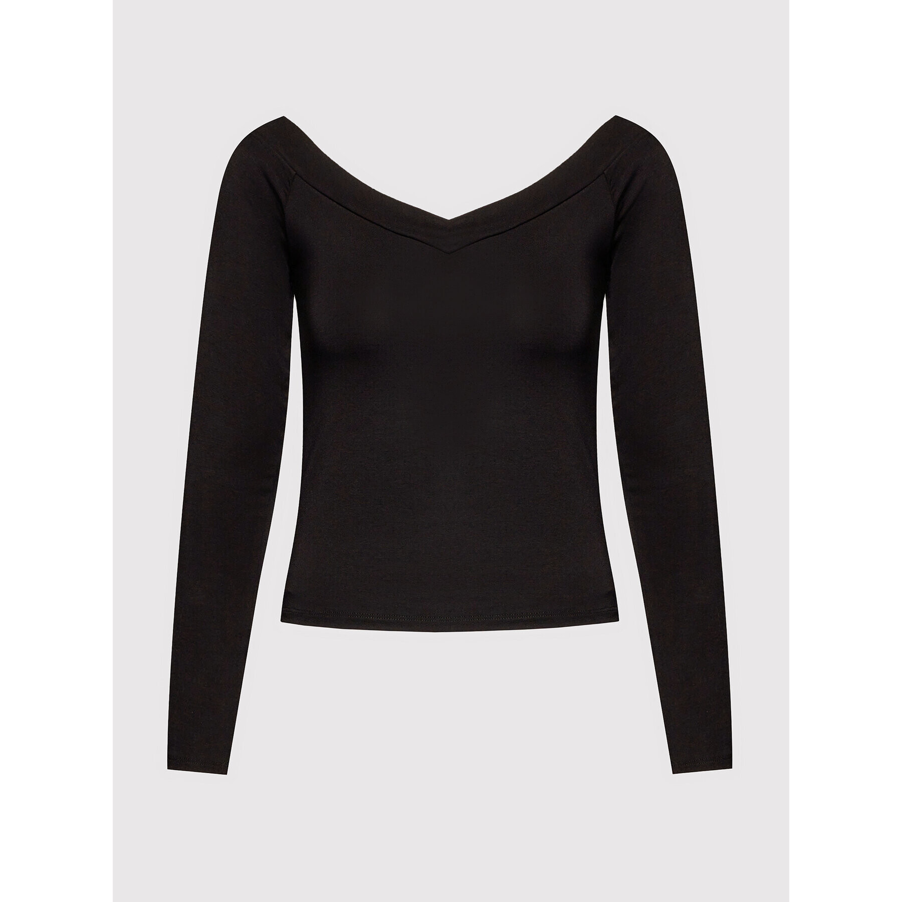 Pieces Блуза Maliva 17103018 Черен Slim Fit - Pepit.bg