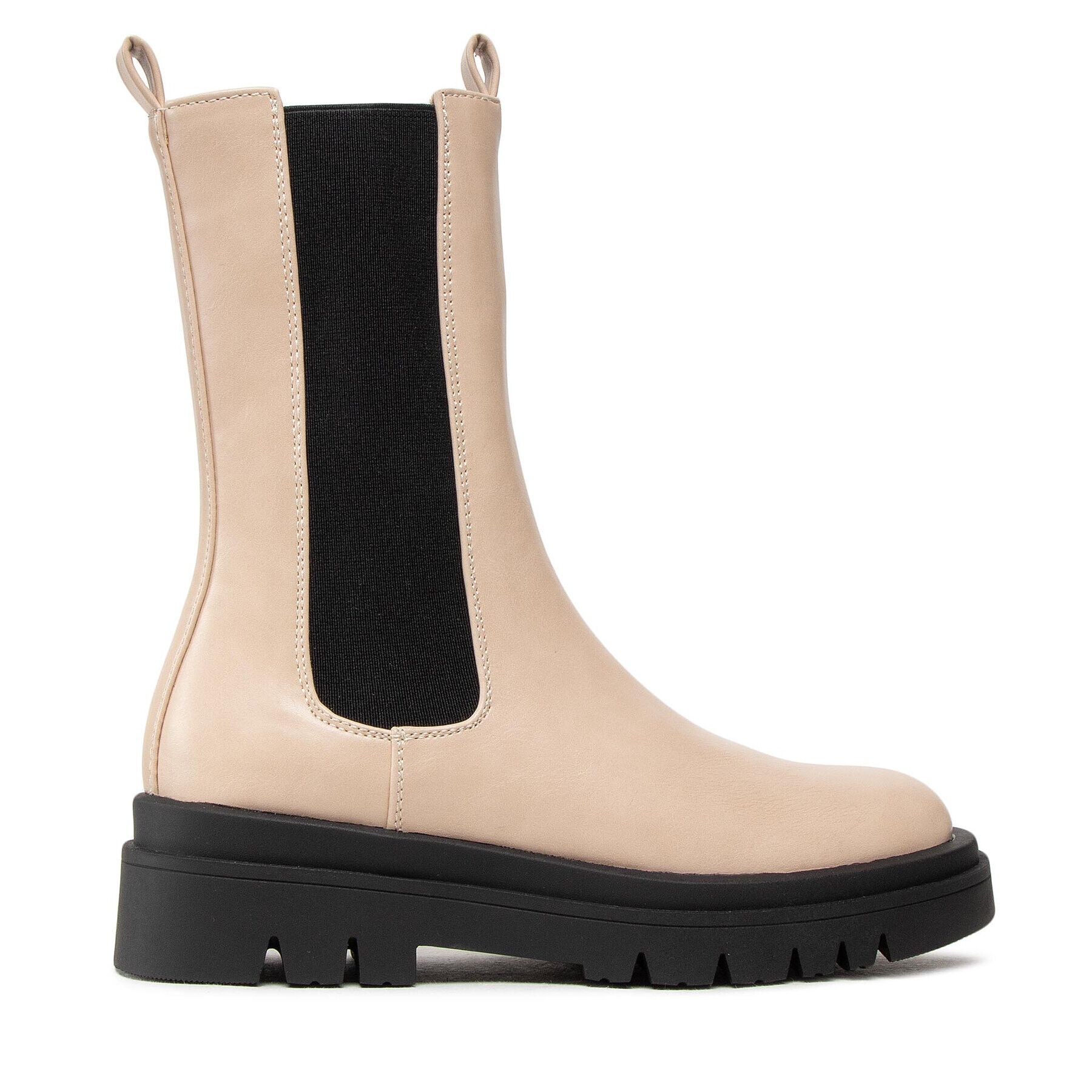 Pieces Боти тип челси Pctia Chelsea Boot 17124312 Бежов - Pepit.bg