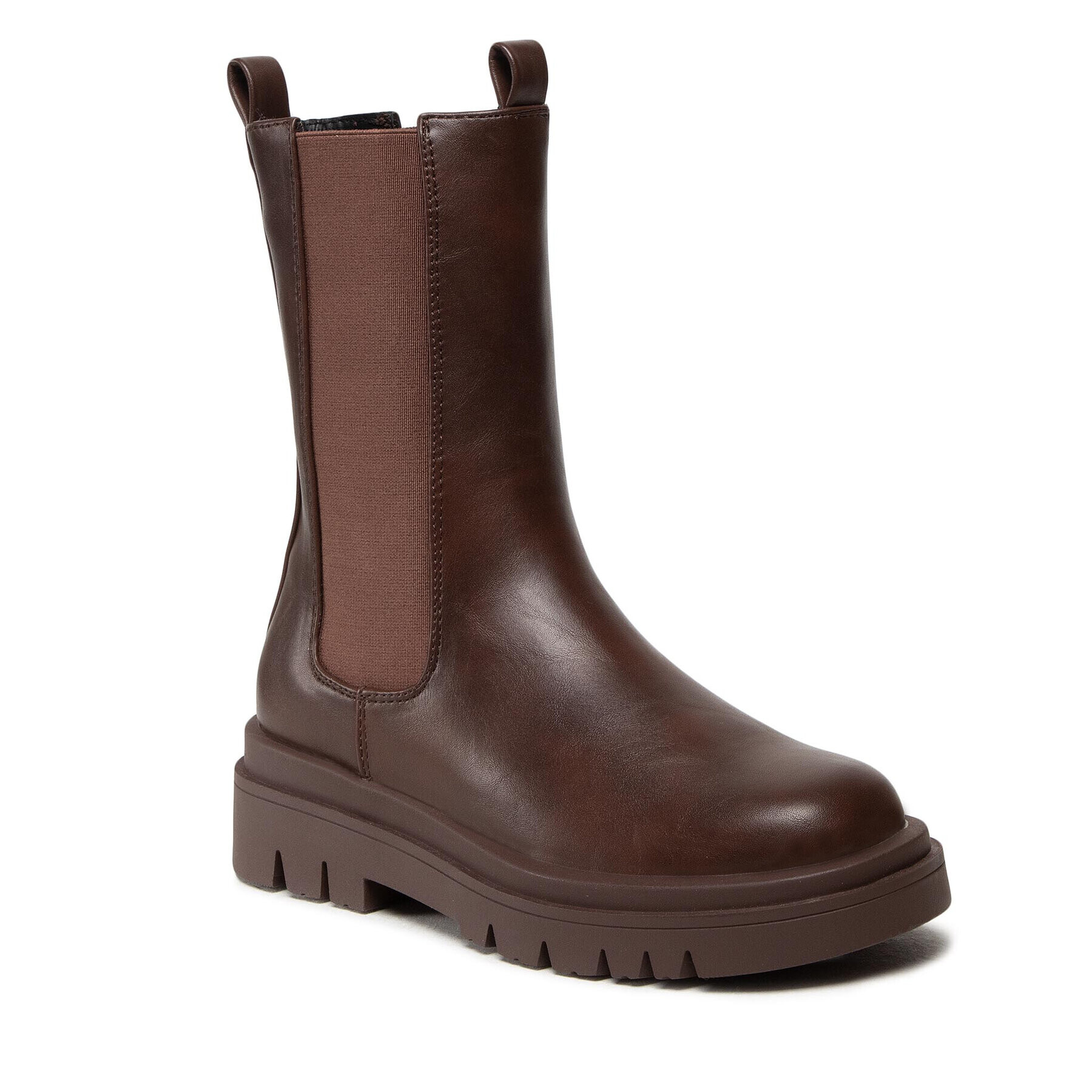 Pieces Боти тип челси Pctia Chelsea Boot 17124312 Кафяв - Pepit.bg